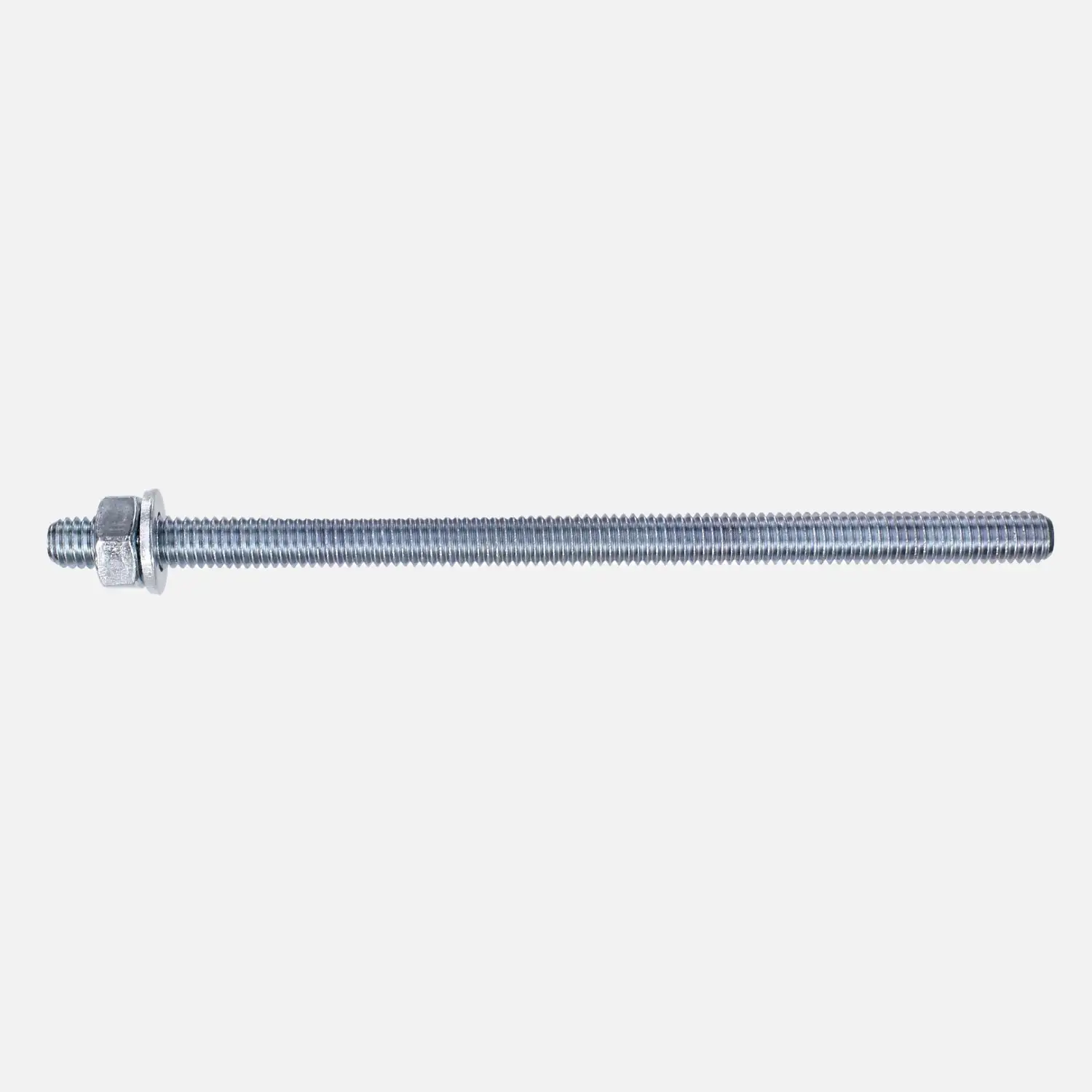 10 Gewindestücke für ungerissenen Beton verzinkt 6x100mm