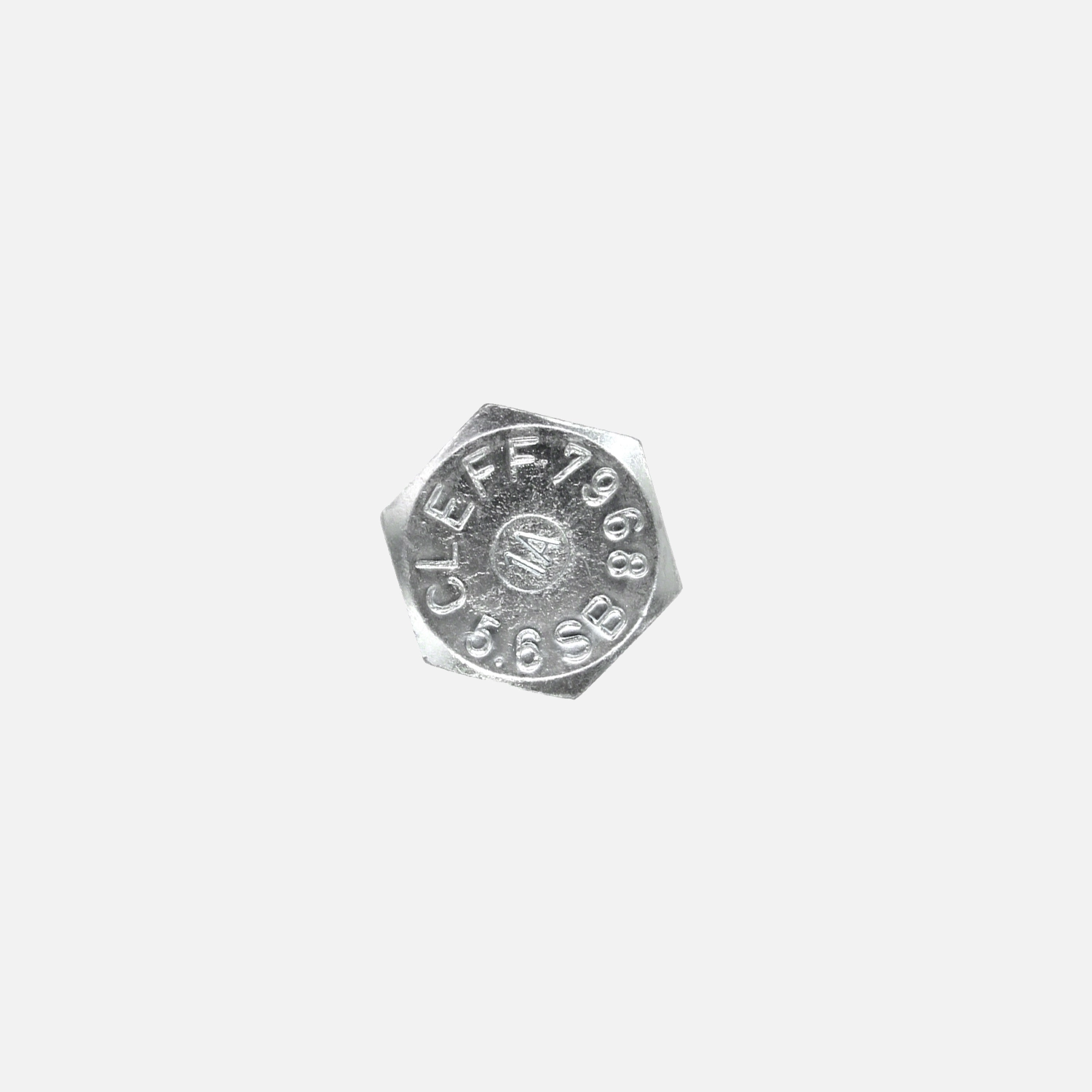 25 Sechskant-Passschrauben M20x80mm - DIN 7968 - 5.6 verzinkt