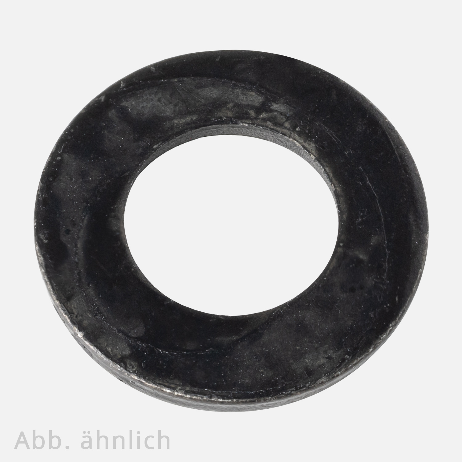 Unterlegscheibe | DIN 125 | Form A | schwarz | geschwärzte HCP Beschichtung