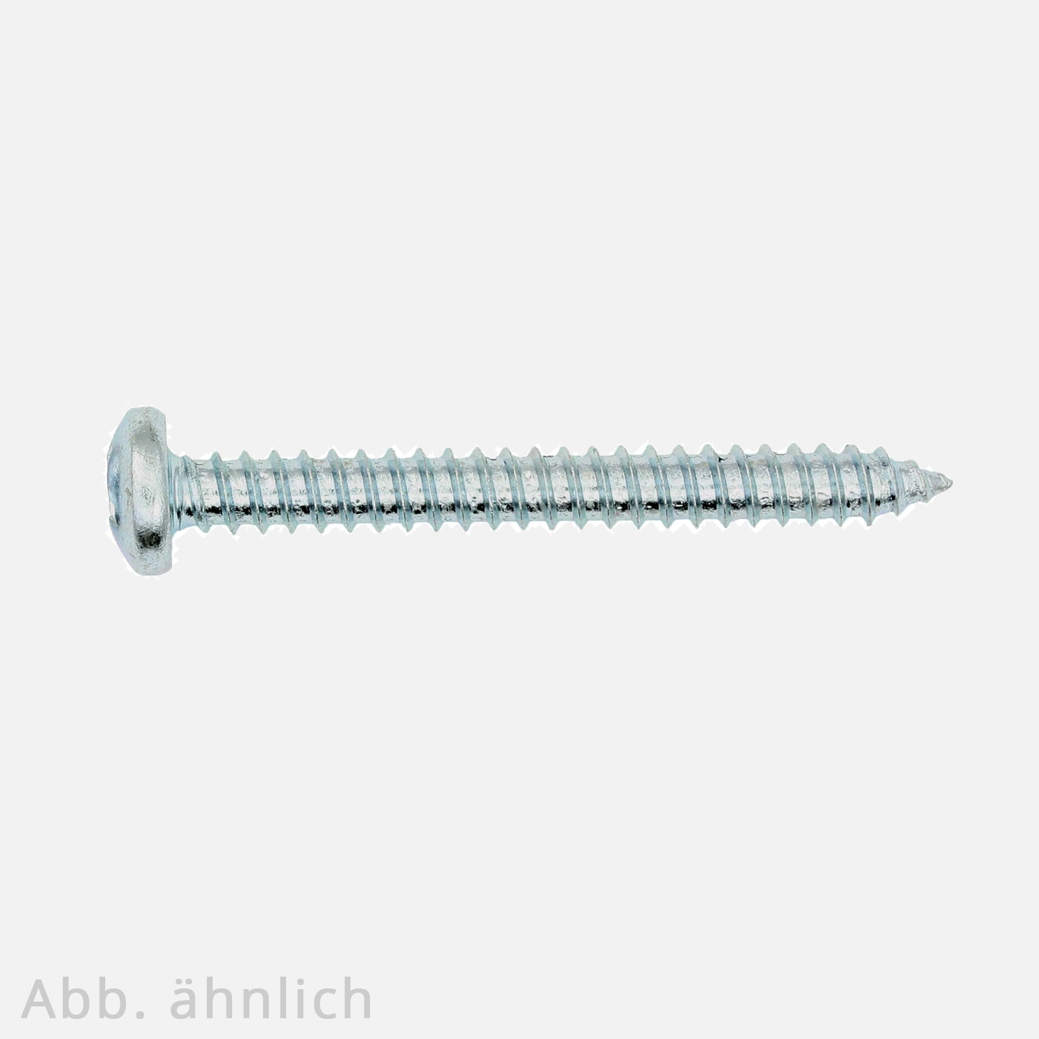 Blechschraube | DIN 7981 | Linsenkopf | PH | galvanisch verzinkt