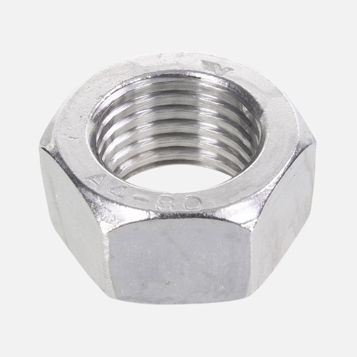 25 Sechskantmuttern - M22 - SW32 - Edelstahl A4-80 - DIN 934