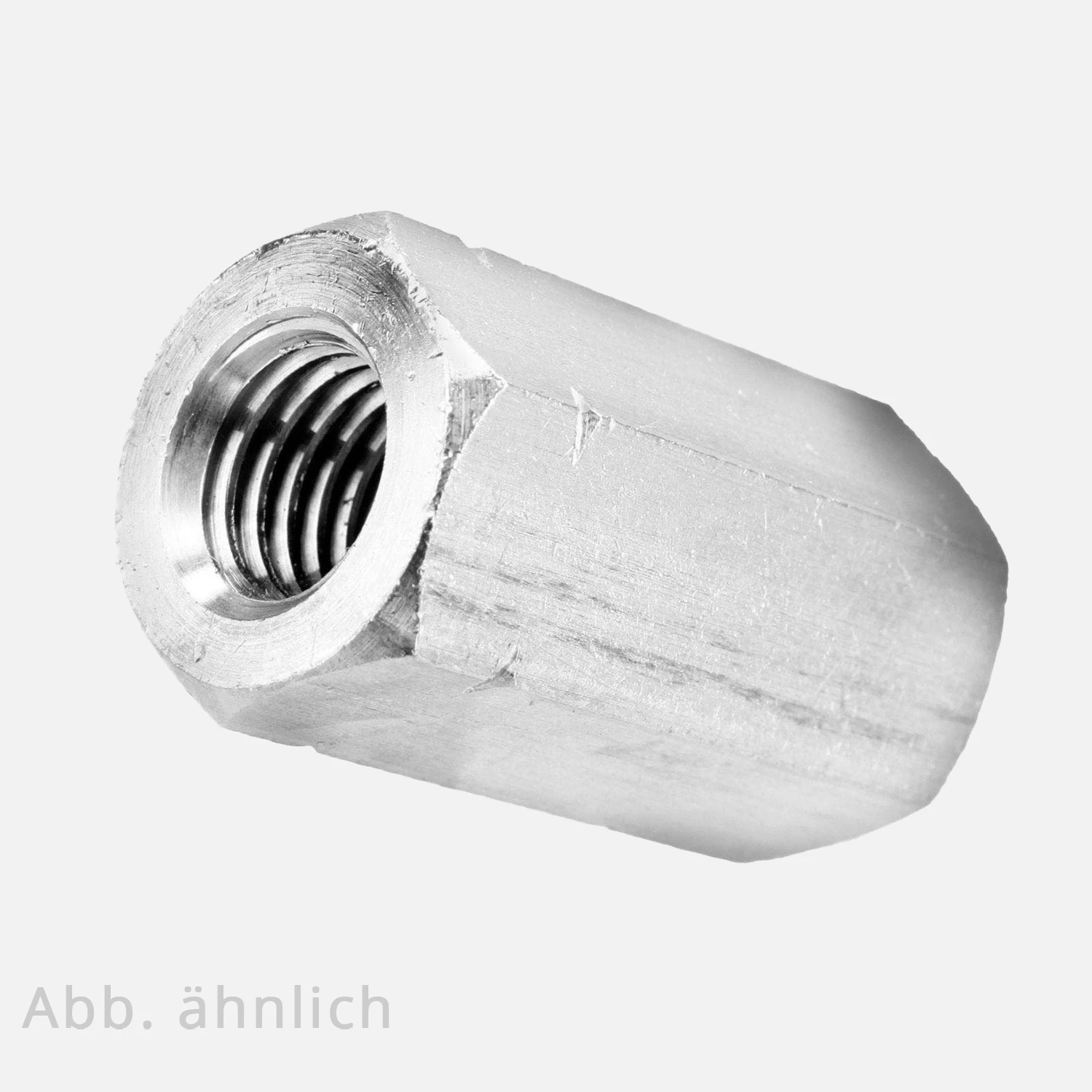 Sechskantmutter | DIN 6334 | hohe Form | Edelstahl A2 | SW8