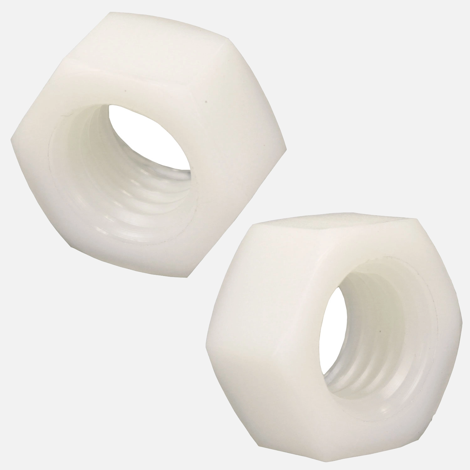 200 Sechskantmuttern M5 - SW8 - Polyamid - DIN 555 