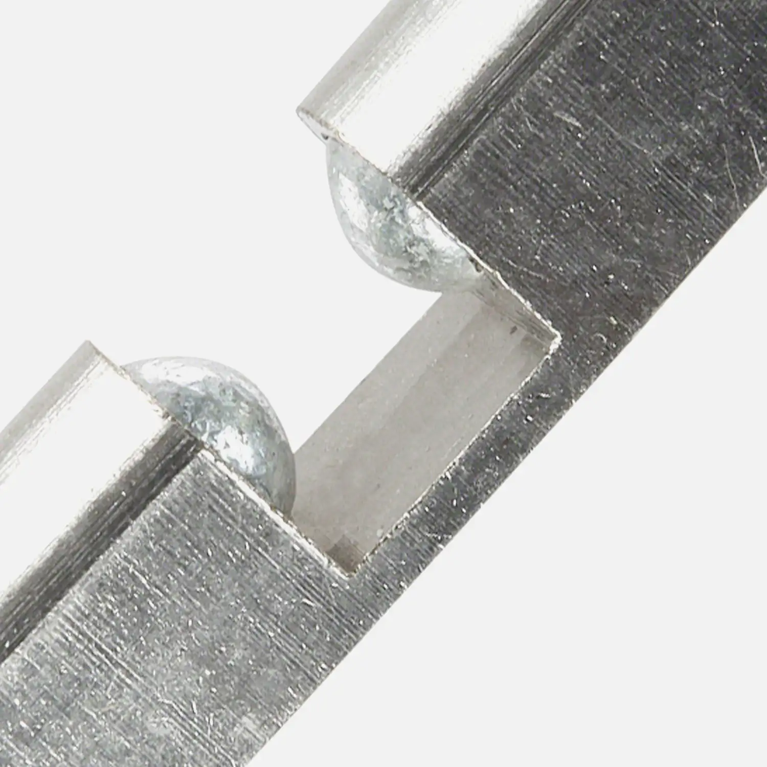 1 HSI Ideal-Schnäpper - mit Stahlkugeln - Messing - vernickelt - 60mm