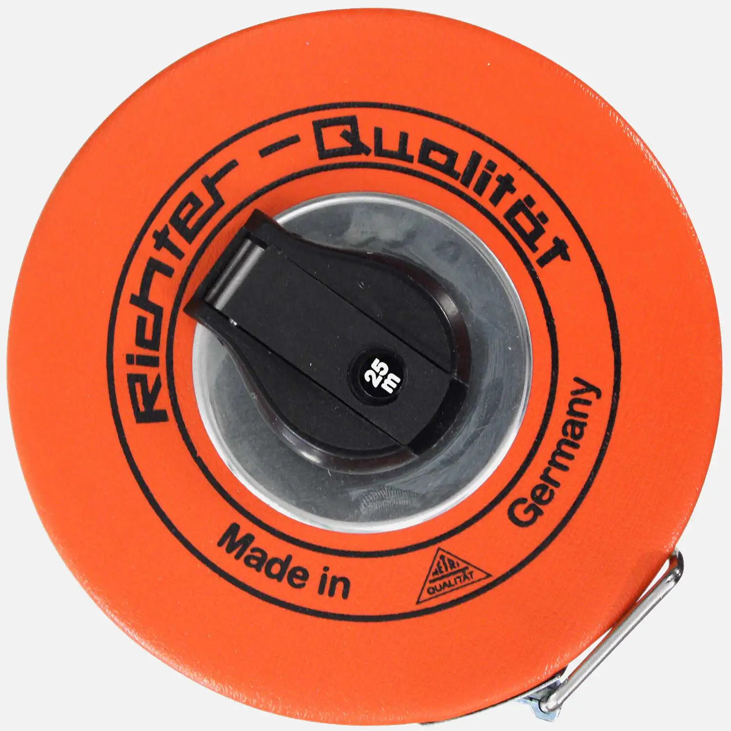 1 Richter Stahlbandmaß weißlackiert in Platalkapsel B - 308WP - 25m