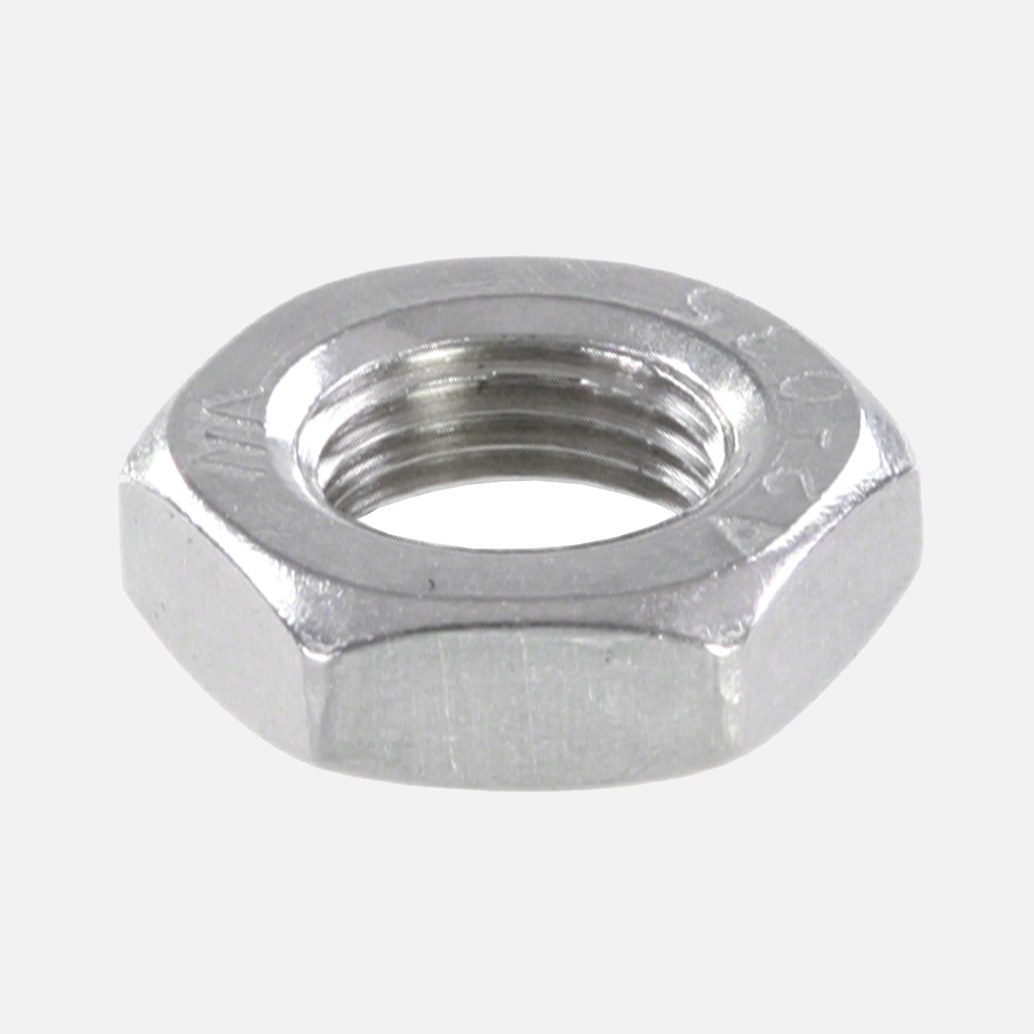 200 Sechskantmuttern - M8 - Feingewinde 0,75mm - niedrig, Form B - A2 - DIN 439