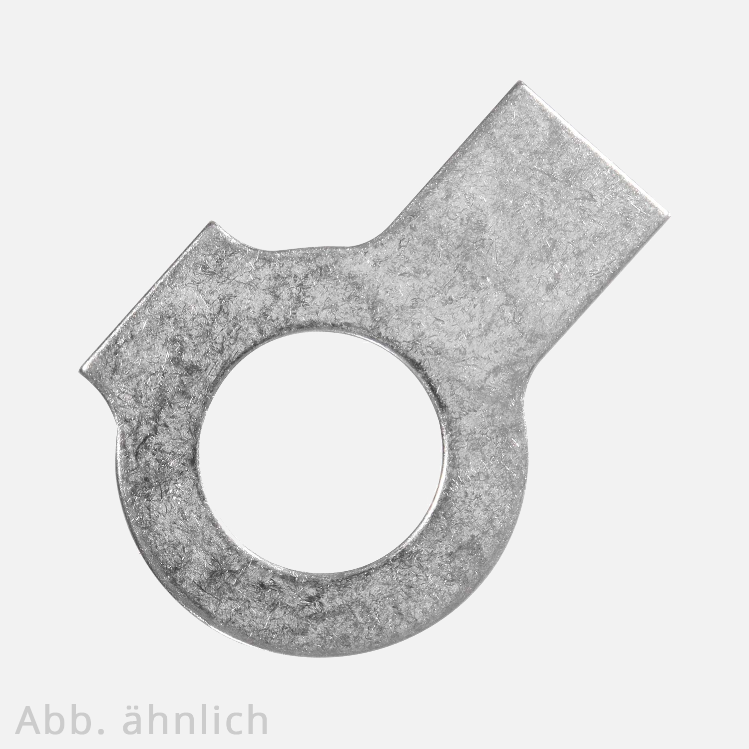 25 Scheiben mit 2 Lappen DIN 463 Edelstahl A4 M22