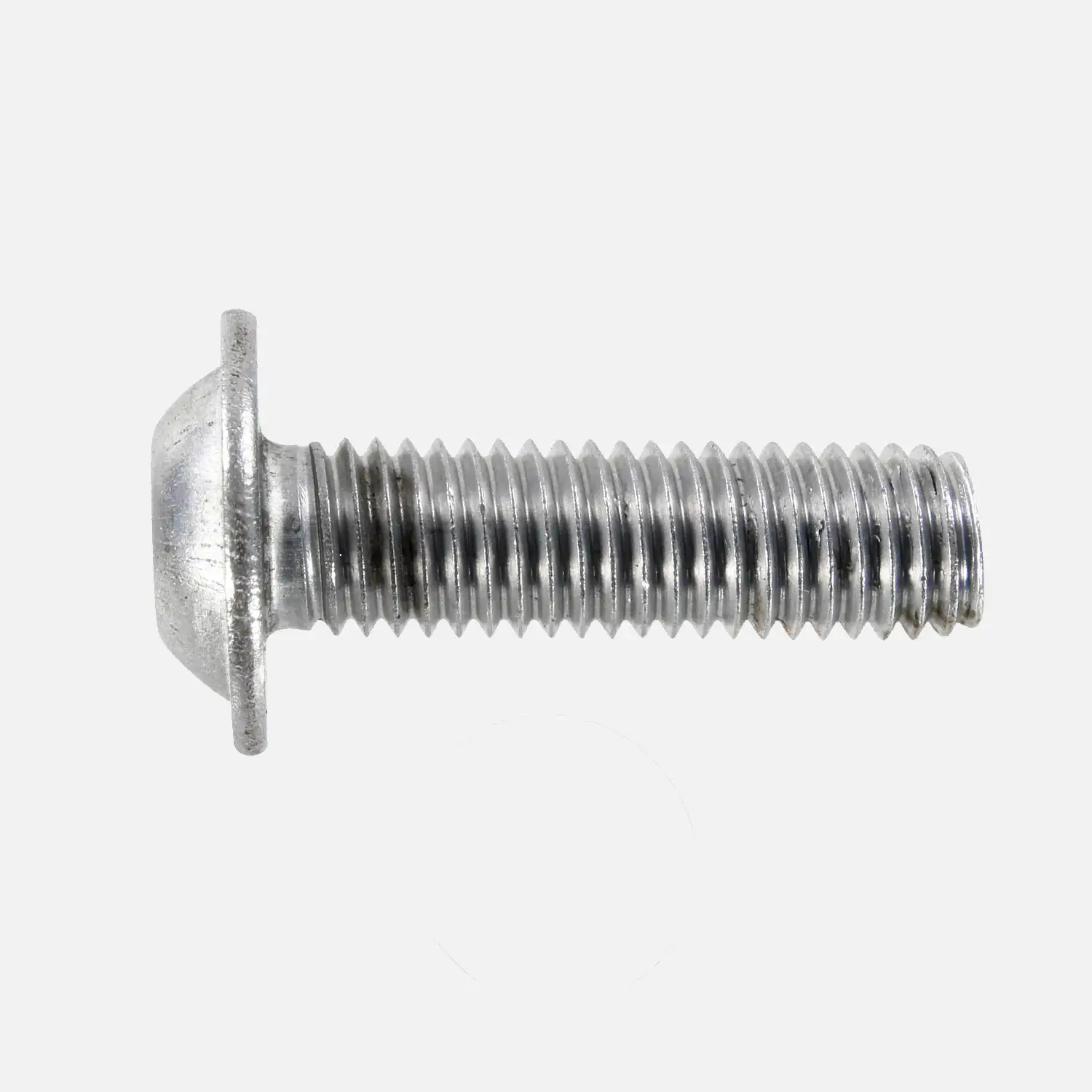 100 Linsenschrauben mit Flansch M10x35mm - ISO 7380-2 - ISK - Edelstahl A4