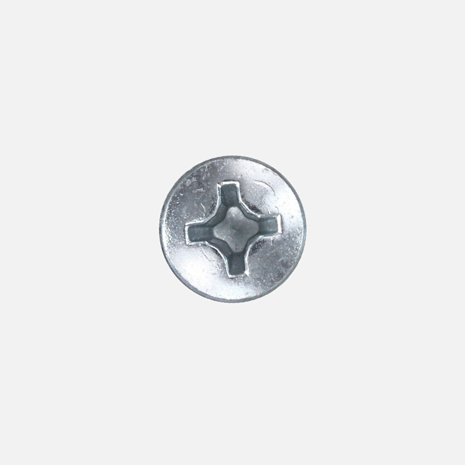 2000 Linsensenkkopf-Schneidschrauben M3x6mm - DIN 7516 Form E - PH - verzinkt - Kopf