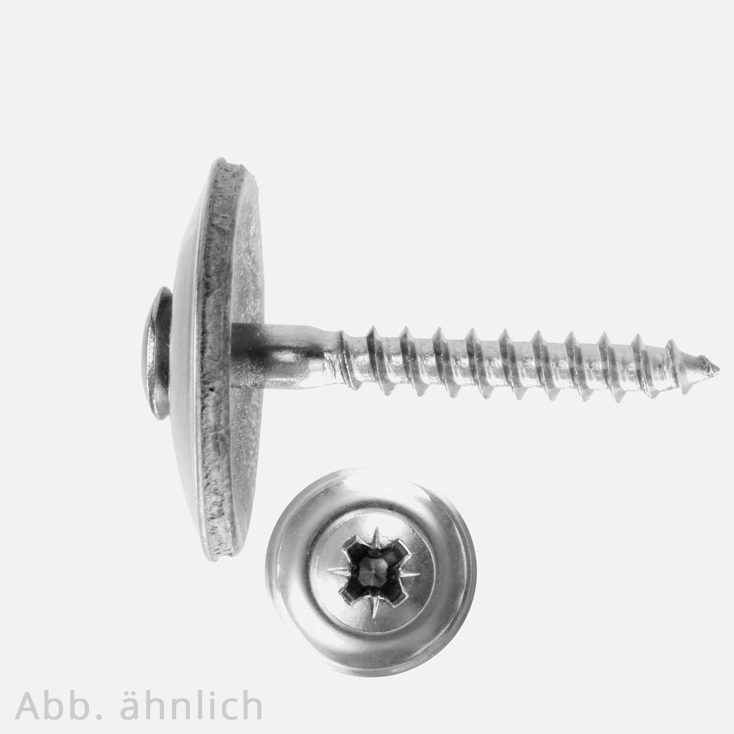 Spenglerschraube | Scheibe | PZ | Edelstahl A2