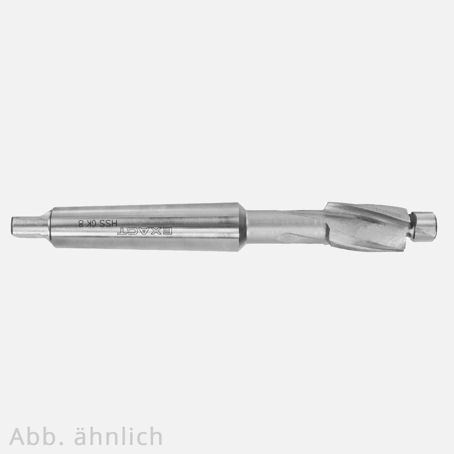 1 Exact Flachsenker für Durchgangsloch Mittel, Morsekegel-Schaft, M18, 30x190 mm