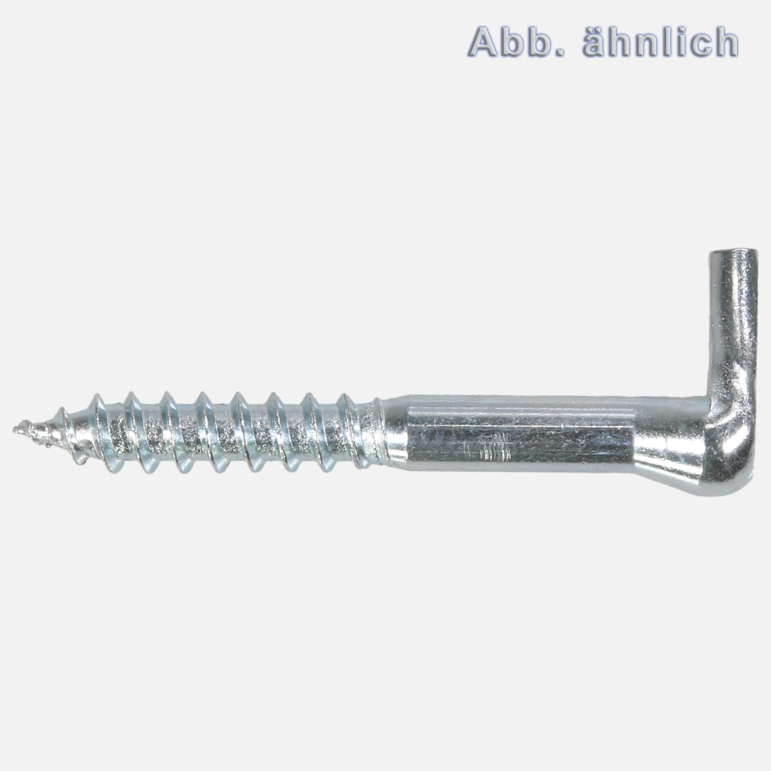 Winkelschraubhaken | L-Form | PH | galvanisch verzinkt