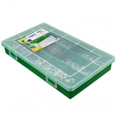 Muttern Sortiment im Kunststoffkoffer