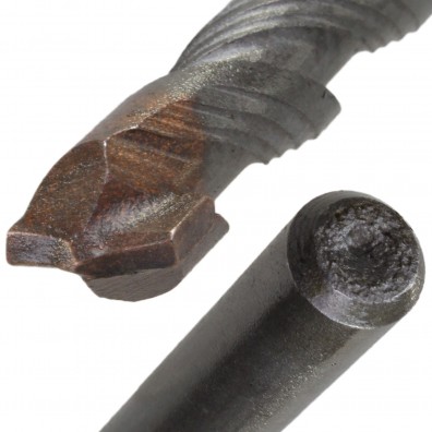 Detailansicht eines TURBOKEIL Betonbohrers