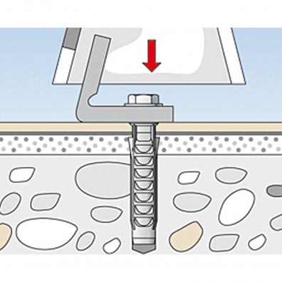 fischer WC Befestigungssatz Montagegrafik 3