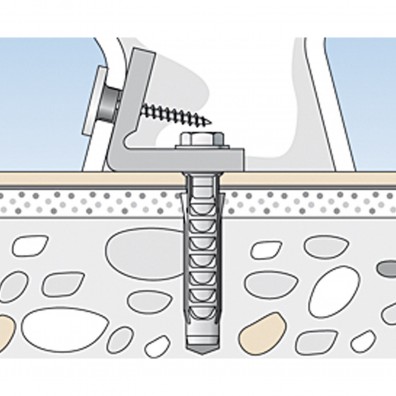 fischer WC Befestigungssatz Montagegrafik 5