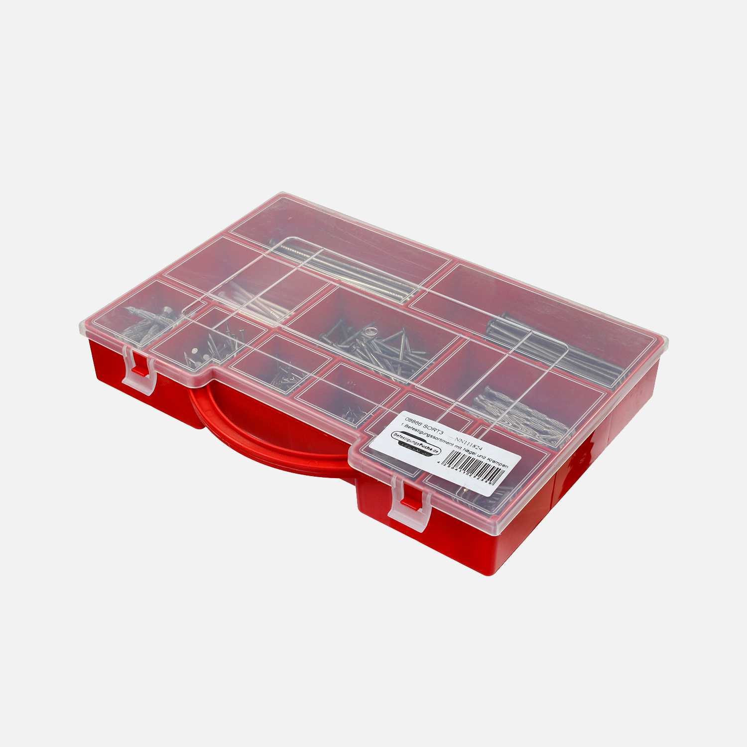 Nagel-Sortimentskoffer geschlossen