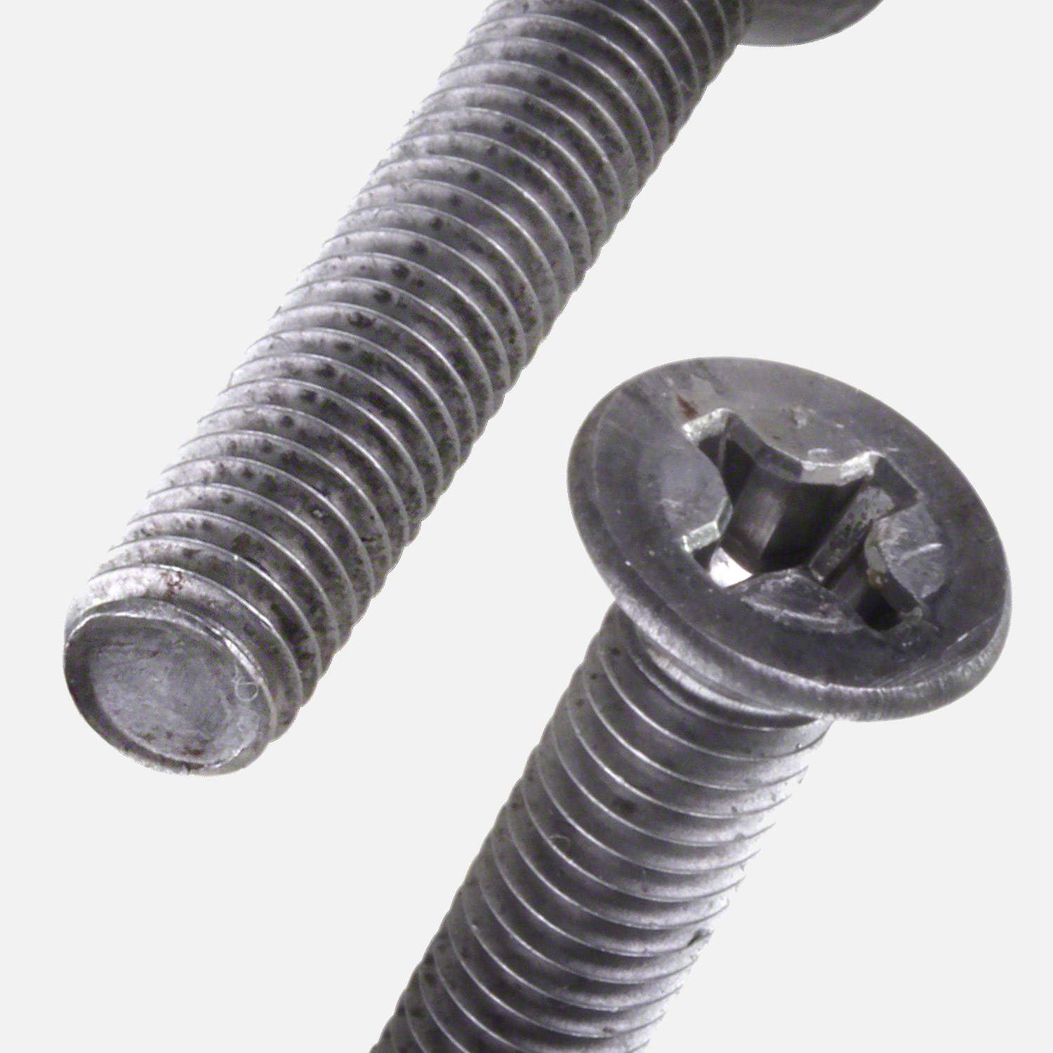 Detailansicht Senkschraube blank DIN 965