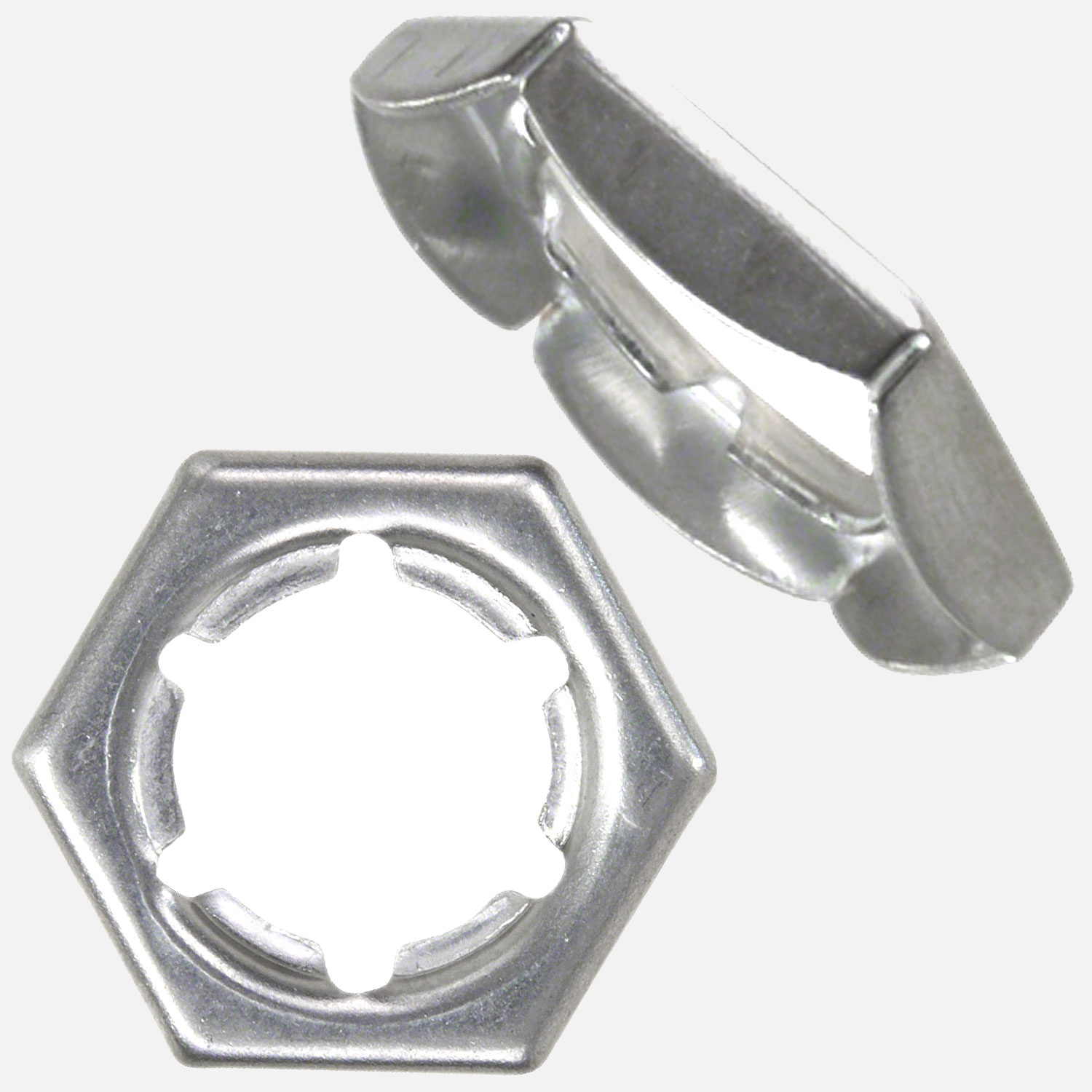 Sicherungsmuttern Edelstahl A4 DIN 7967