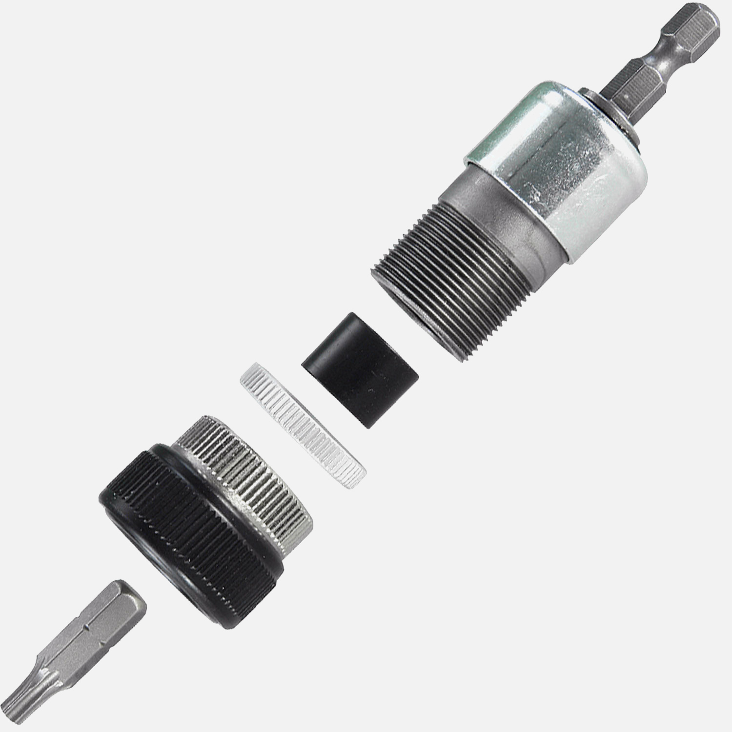 Eurotec Screw Stop Bithalter Schraubkupplung mit Tiefenanschlag Einzelteile
