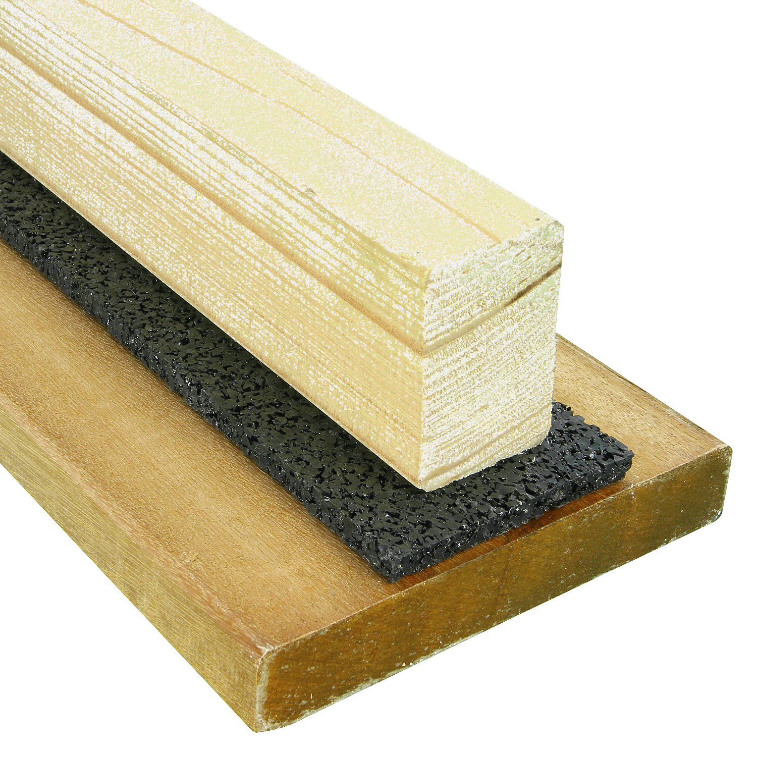 Eurotec Rolfi Gummigranulat Rolle ausgelegt unter Unterkonstruktion