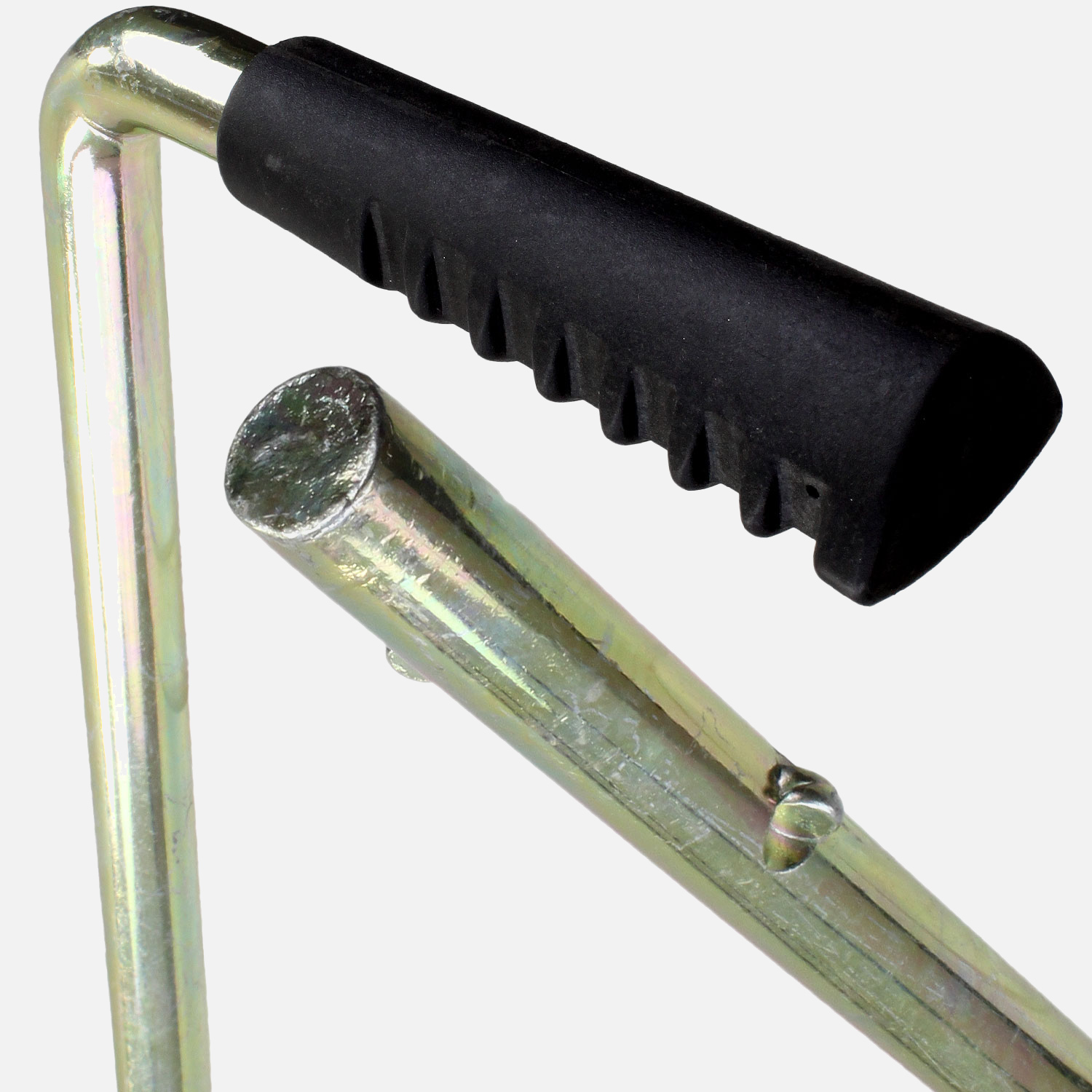 3D Detailansicht Bodenschieber gelb verzinkt