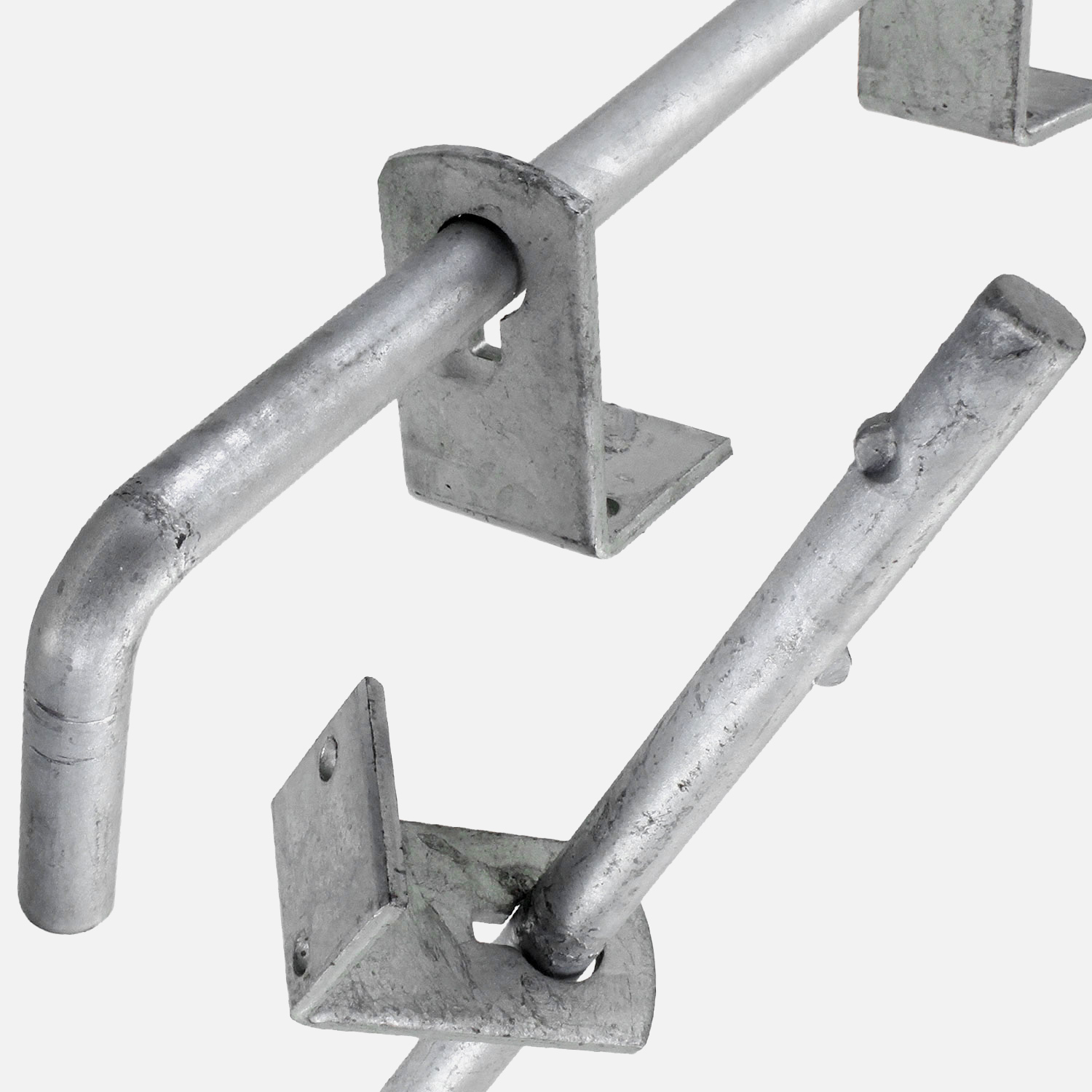 3D Detailansicht Bodenschieber feuerverzinkt