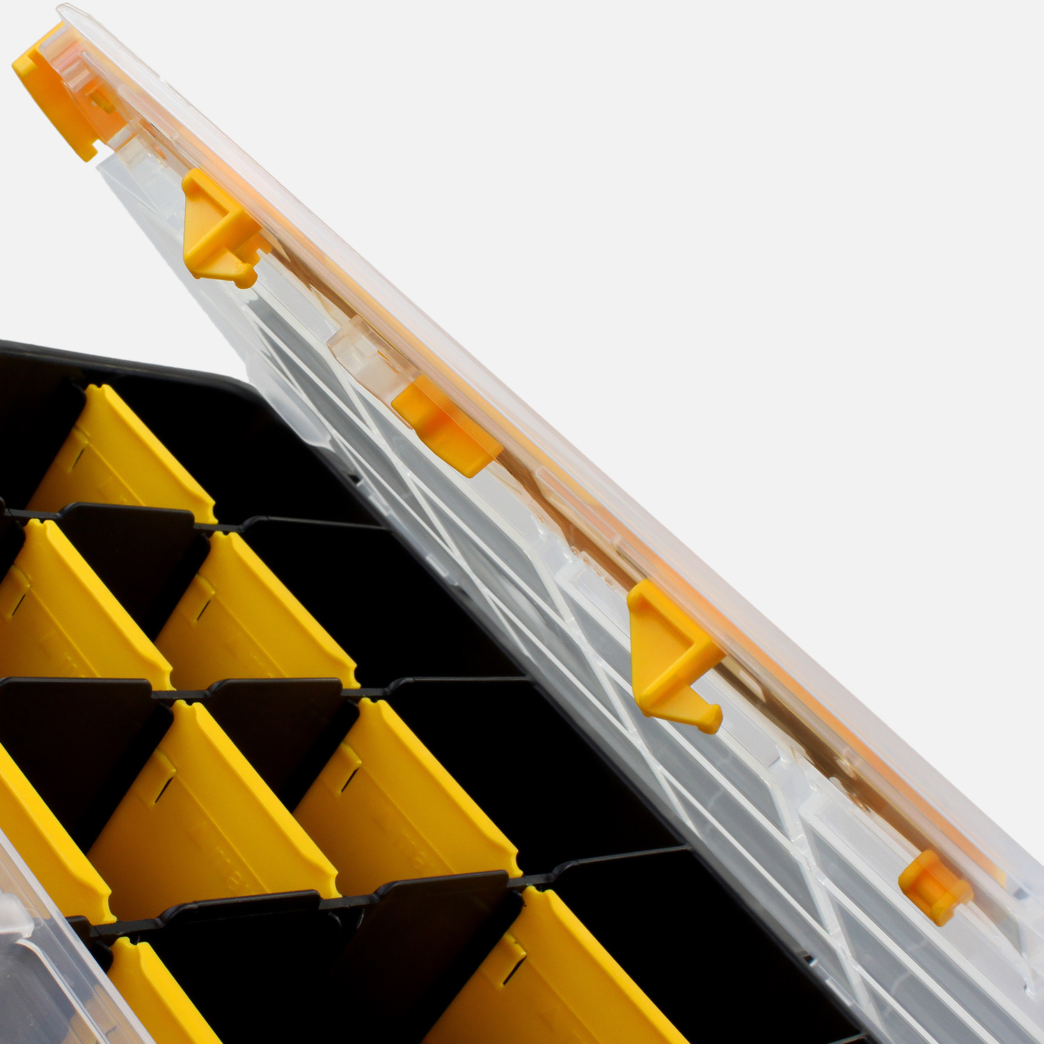 Allit Sortimentskasten Detailansicht Verschluss