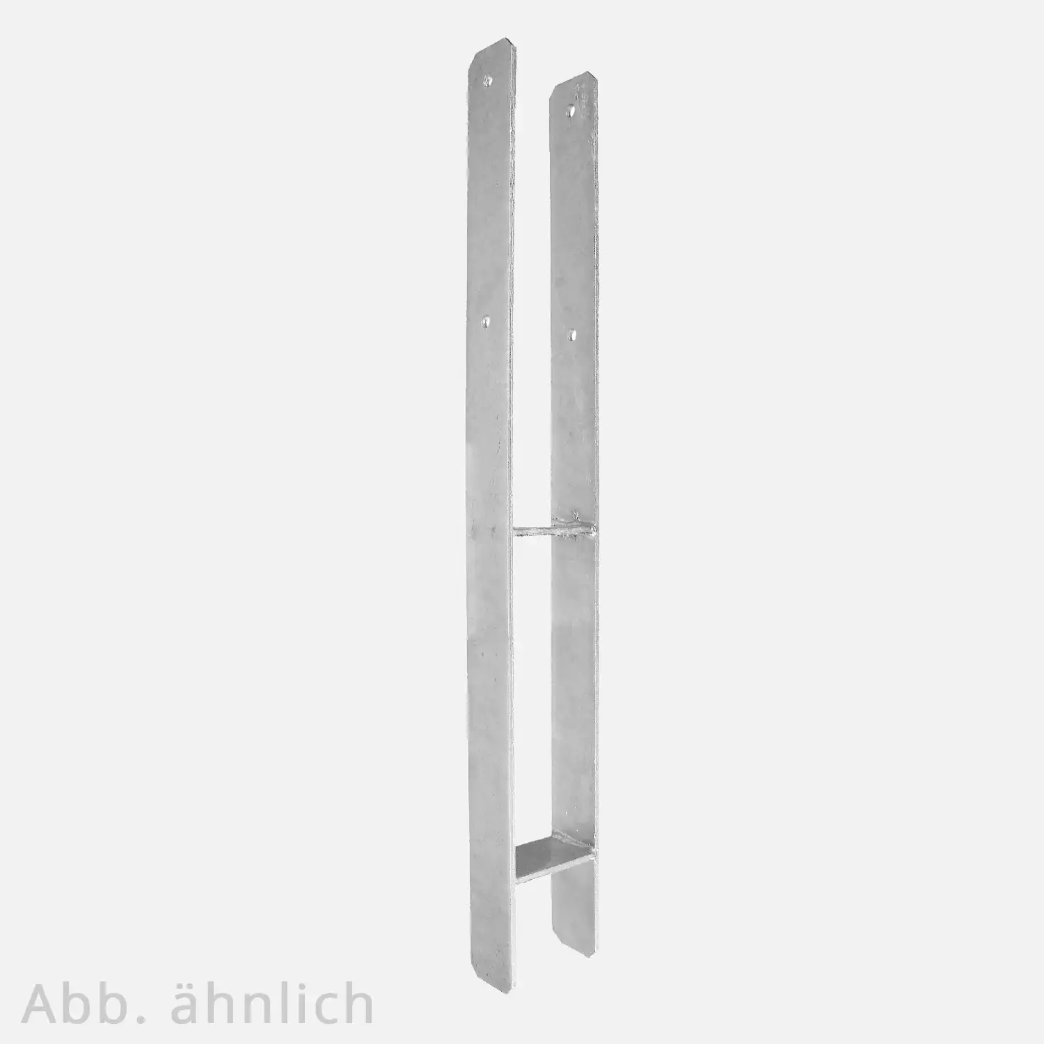 H-Pfostenträger | feuerverzinkt | extra lang