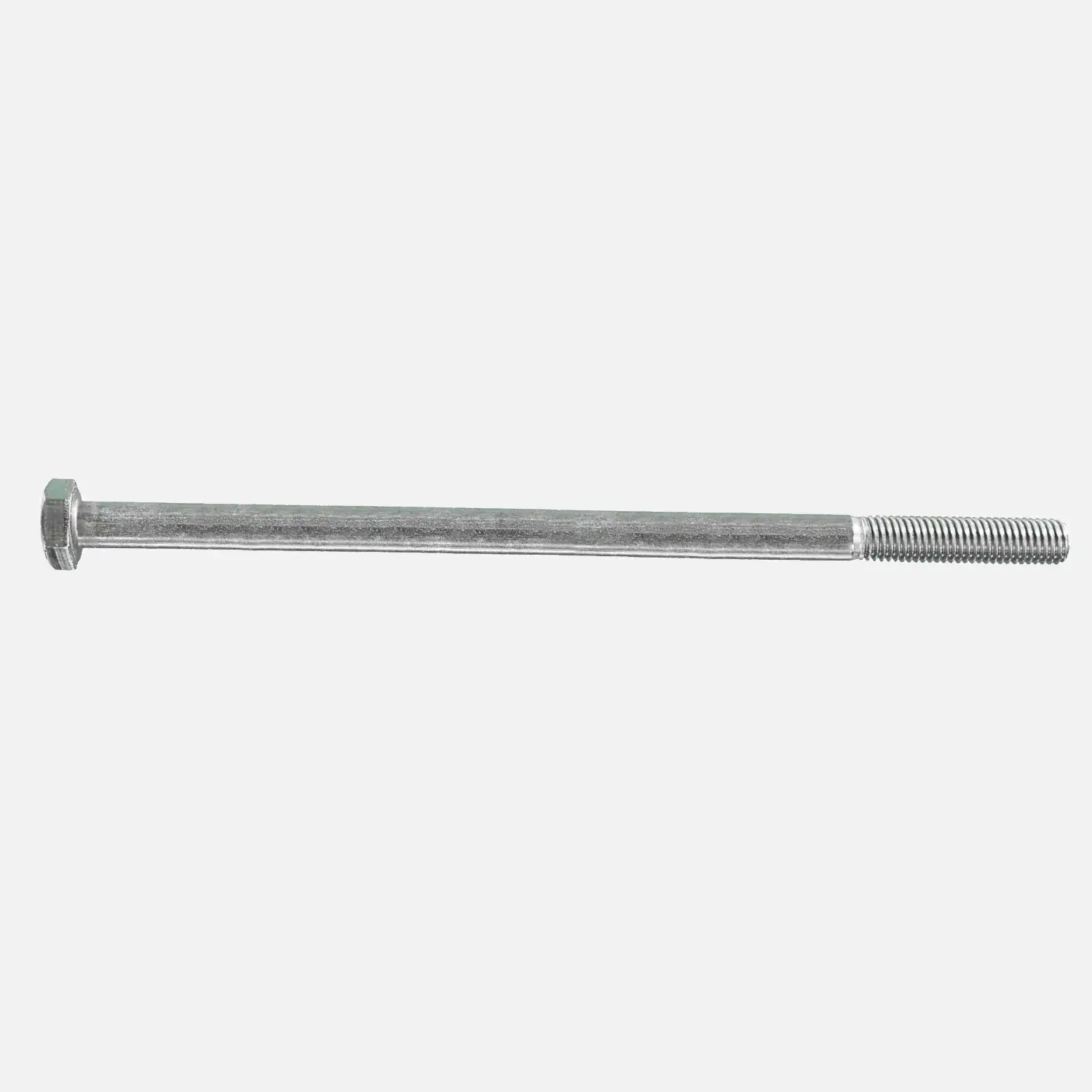 25 Sechskantschrauben DIN 931 - M10x210mm - Edelstahl A2