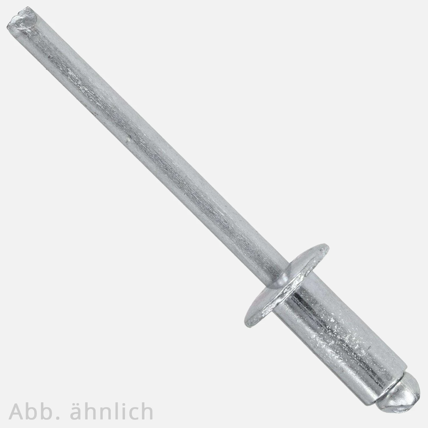 Blindnieten- DIN 7337 | Flachkopf | Stahl | verzinkt