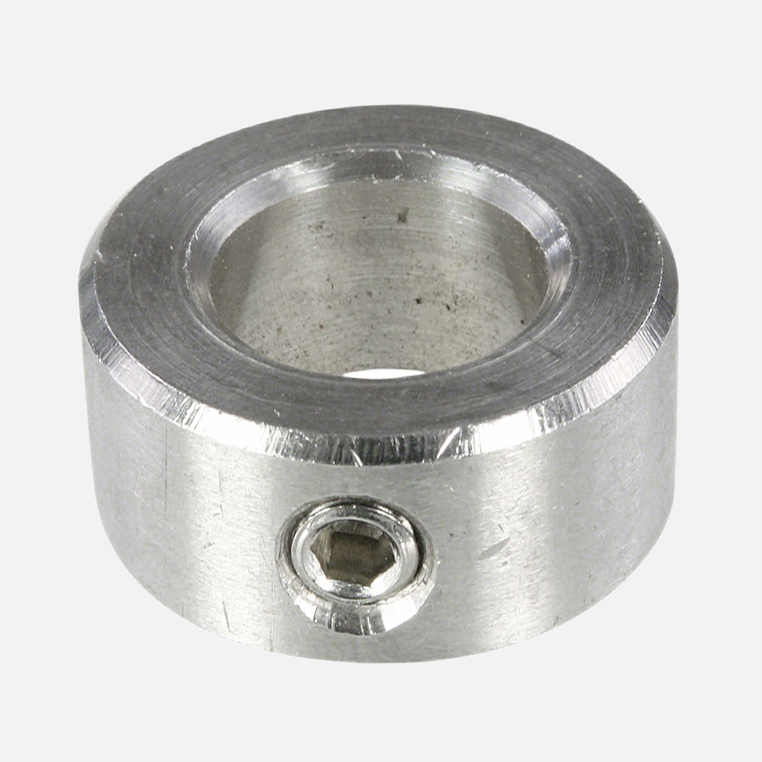 Gewindestange M20 Stellringe V2A DIN 705 Form A Für 30 Mm Welle Edelstahl A2 Mit Gewindestift (2 Stück) - Wellenringe Wellensicherungen Halterringe Rundstahl 20mm