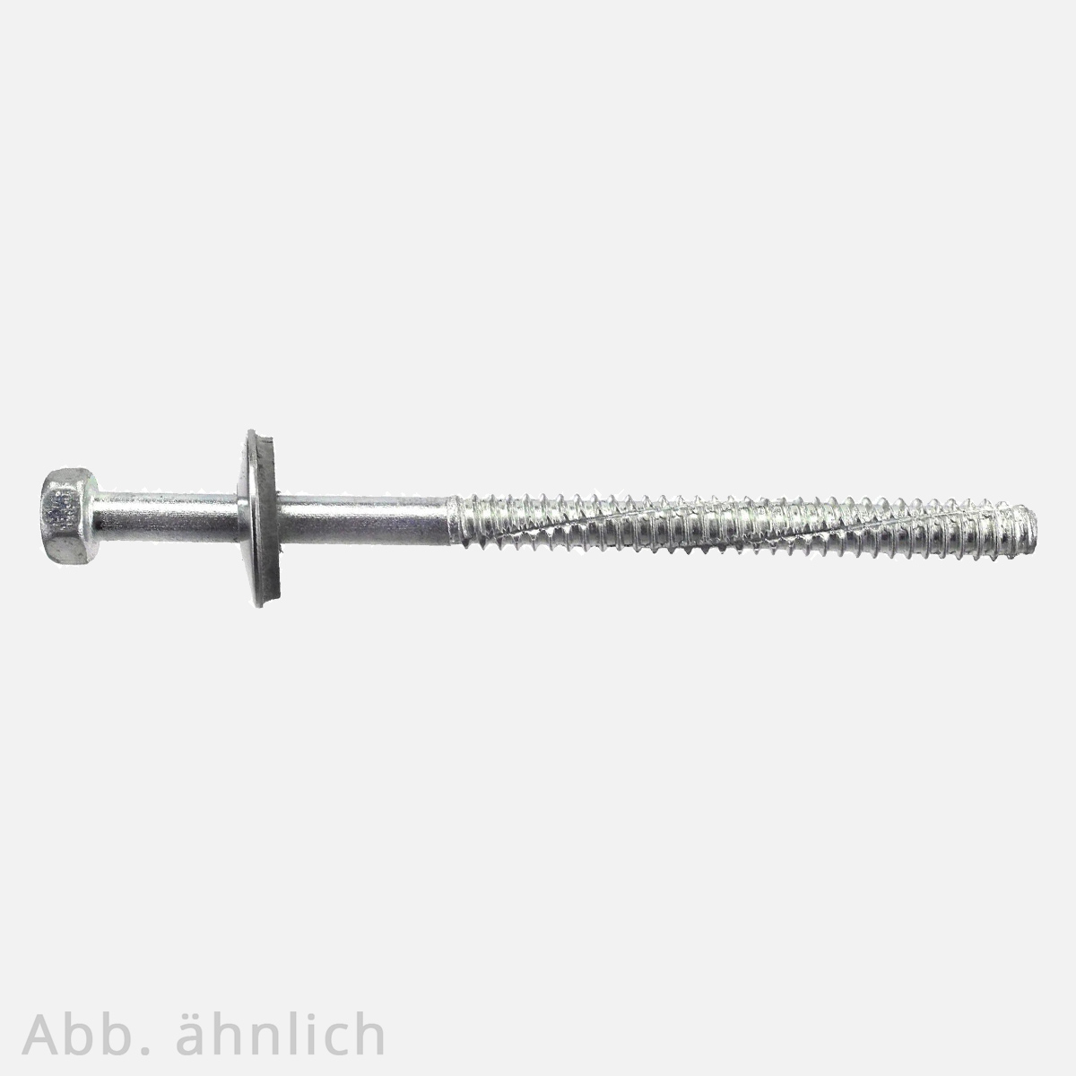 400 Fassadenschrauben A2 mit Zapfen und Dichtscheibe 6,3x32 | 6,3 mm