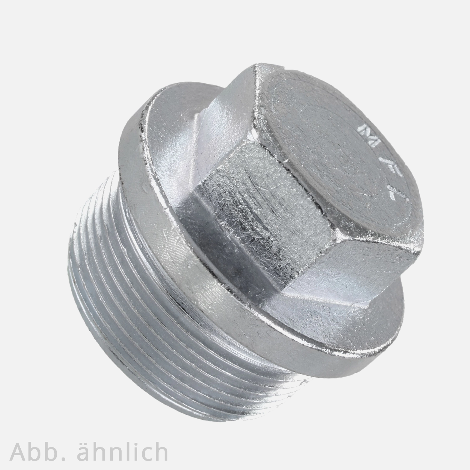 Verschlussschraube | DIN 910 | Feingewinde | Stahl | verzinkt 