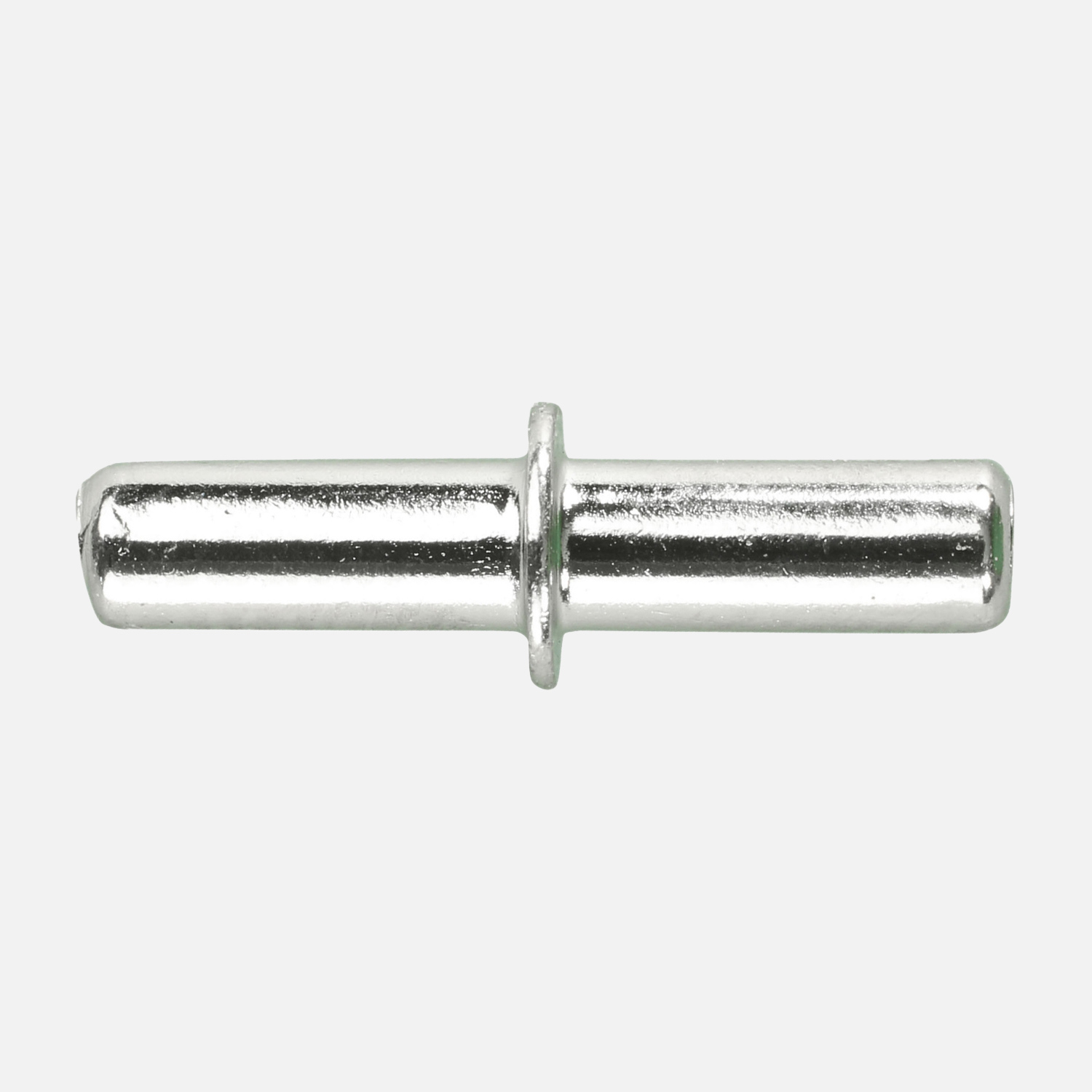 1000 Duplo-Bodenträger,Stahl, zweiseitiger Zapfen 3/3 mm, 16 mm lang, vernickelt 