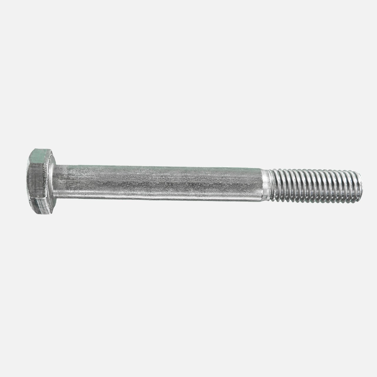 1 Sechskantschraube DIN 931 - M10x90mm - Edelstahl A2