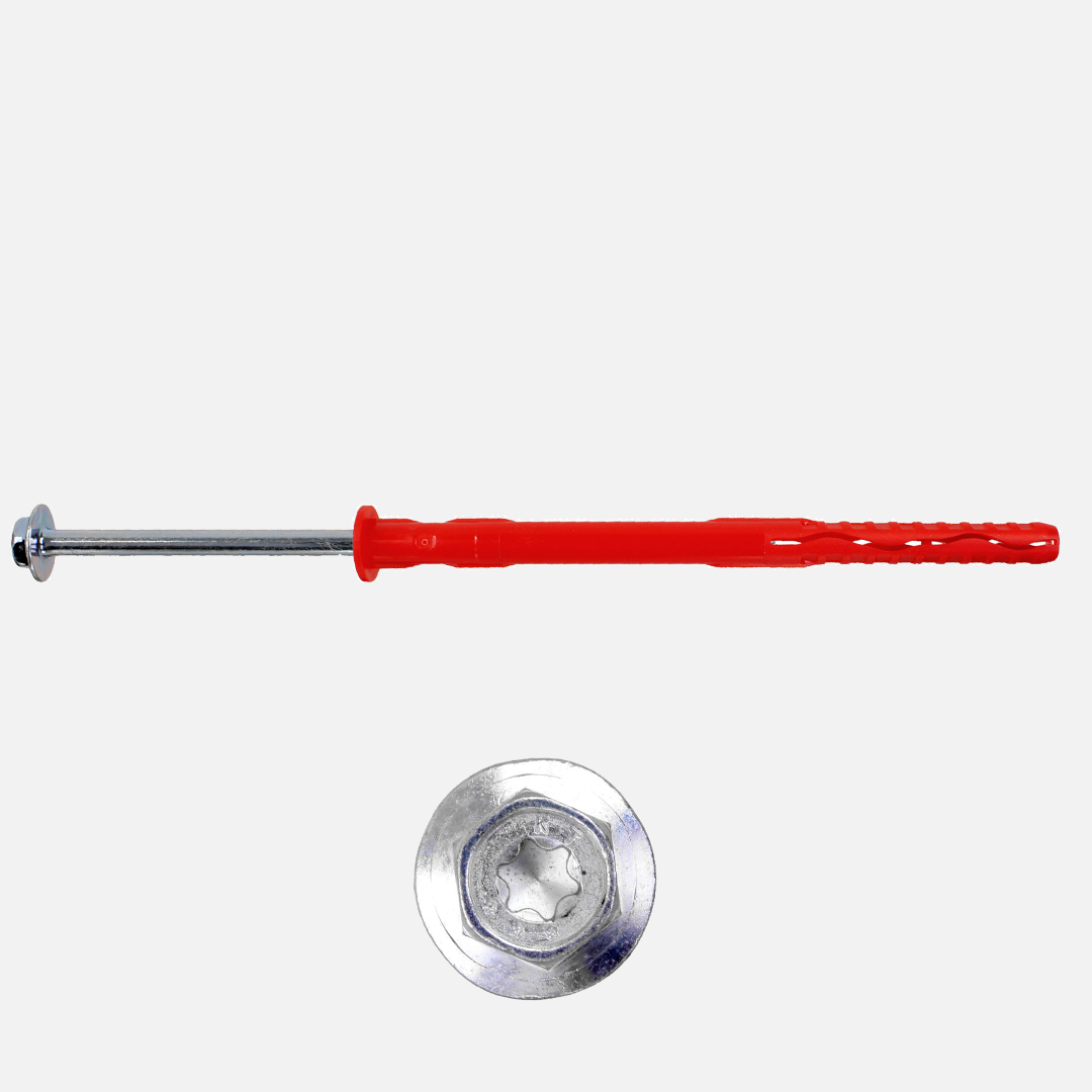 Rahmendübel / Fassadendübel | zugelassen KT 10 SL | Senkkopf | verzinkt