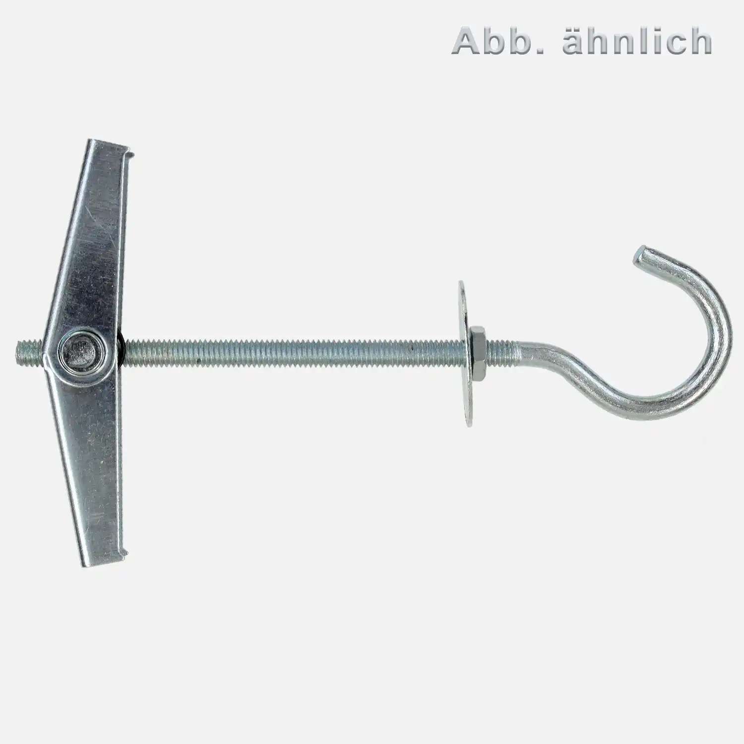 25 FISCHER Federklappdübel KDH 3x105 mm - verzinkt - Federklapp-Funktion