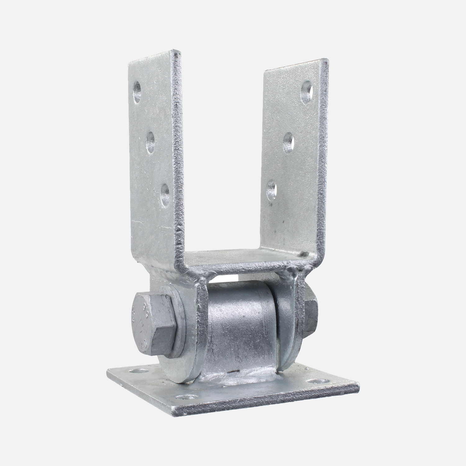 Alberts U-Pfostenträger | aufdübelbar | beweglich | Stahl | feuerverzinkt