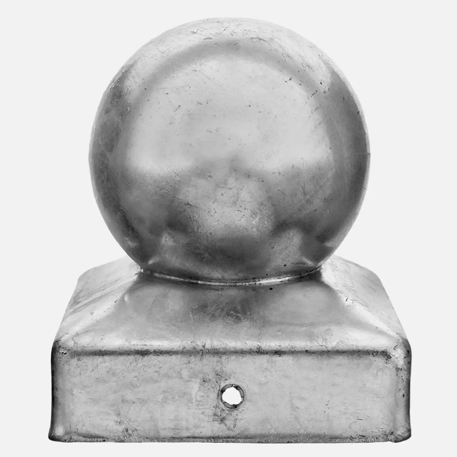 Pfostenkappe | Kugel | Stahl | feuerverzinkt