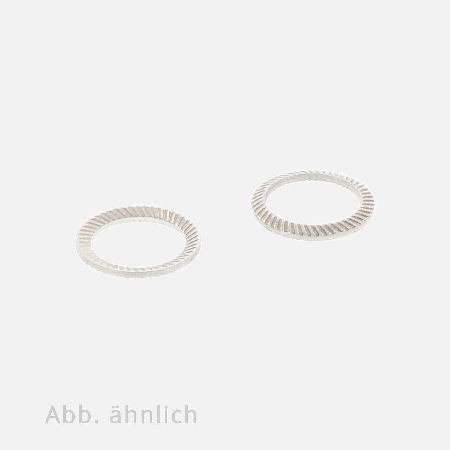 1000 Schnorr-Sicherungsscheiben Form S für M6, 6,4x10x0,7 mm , Edelstahl A2