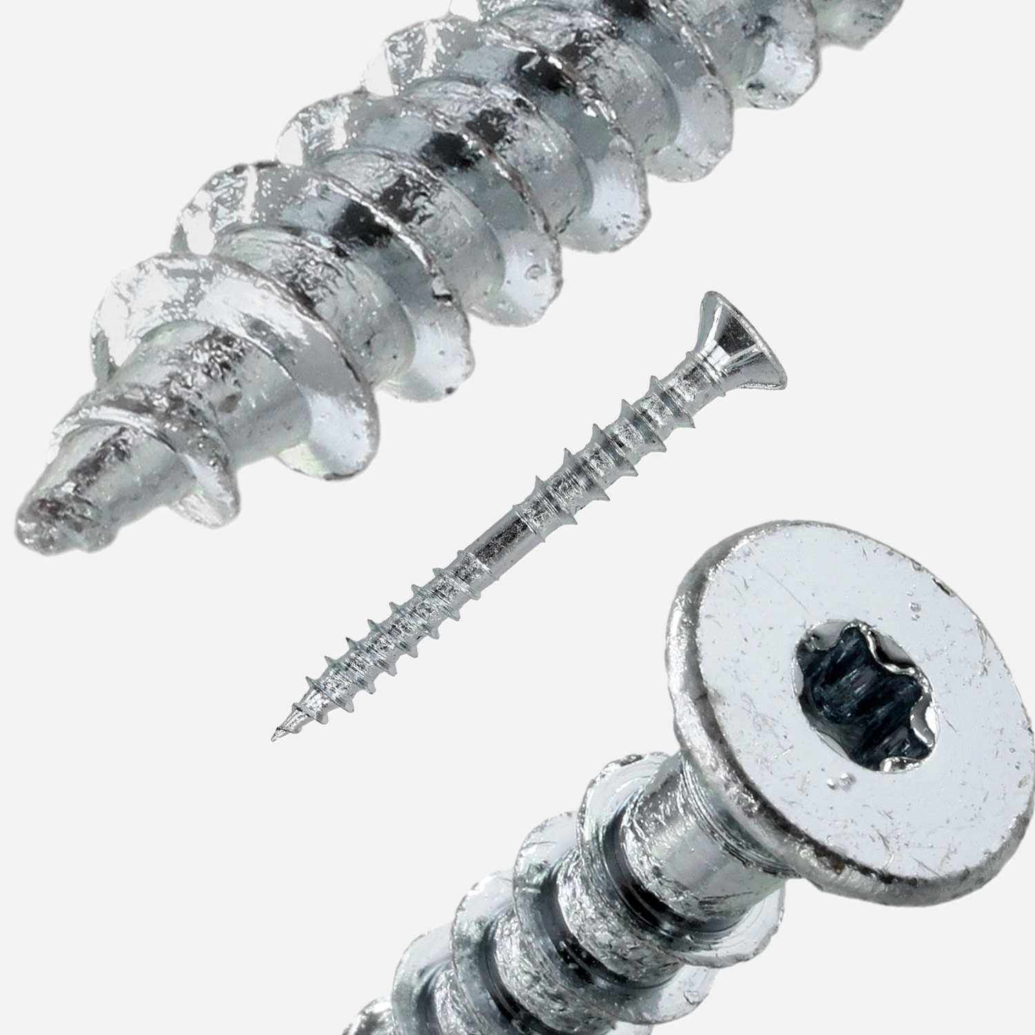 1 Justierschraube TX25, Holz/Holz, 6x145 mm