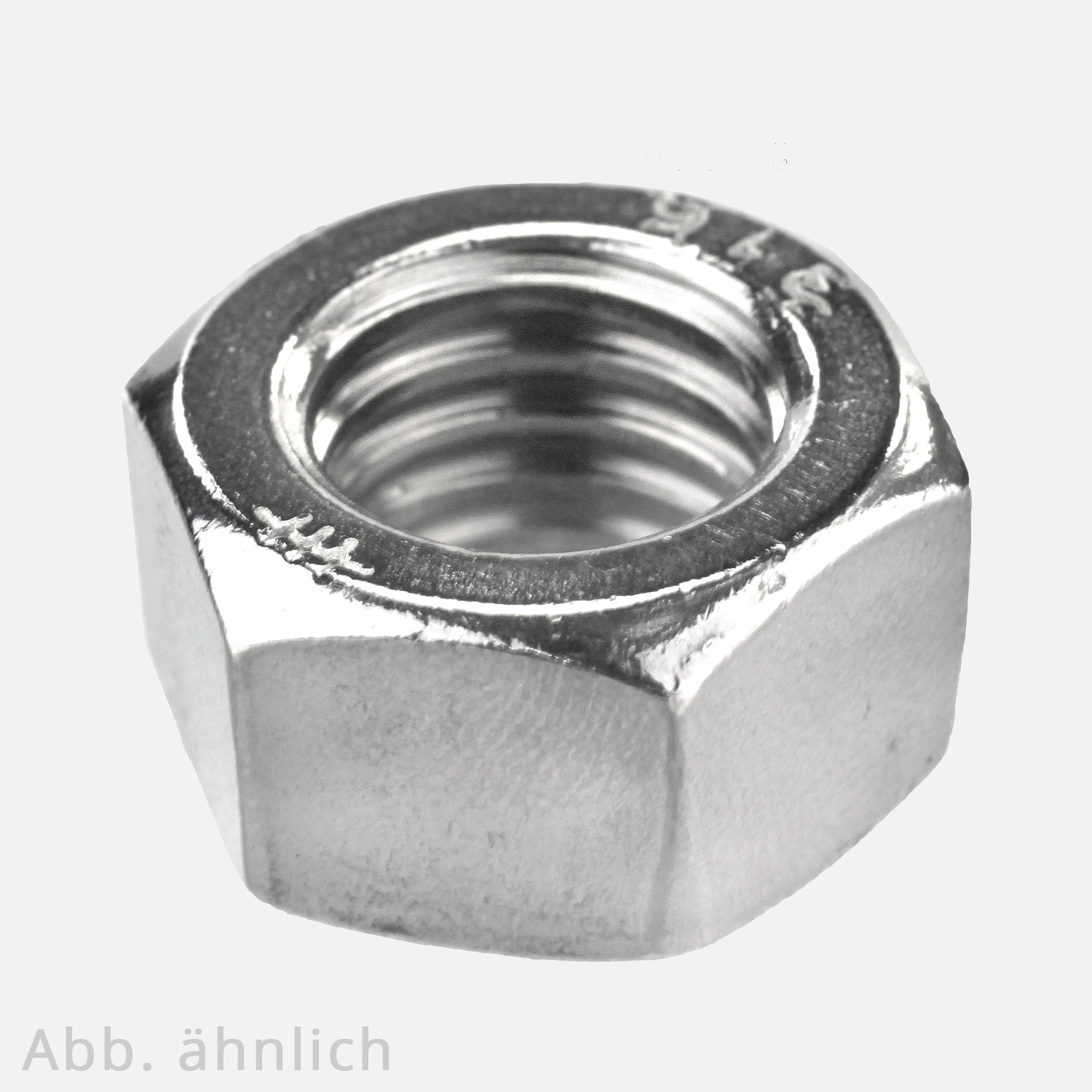 25 Sechskantmuttern 5/8 Zoll - UNC - Edelstahl A4 - DIN 934