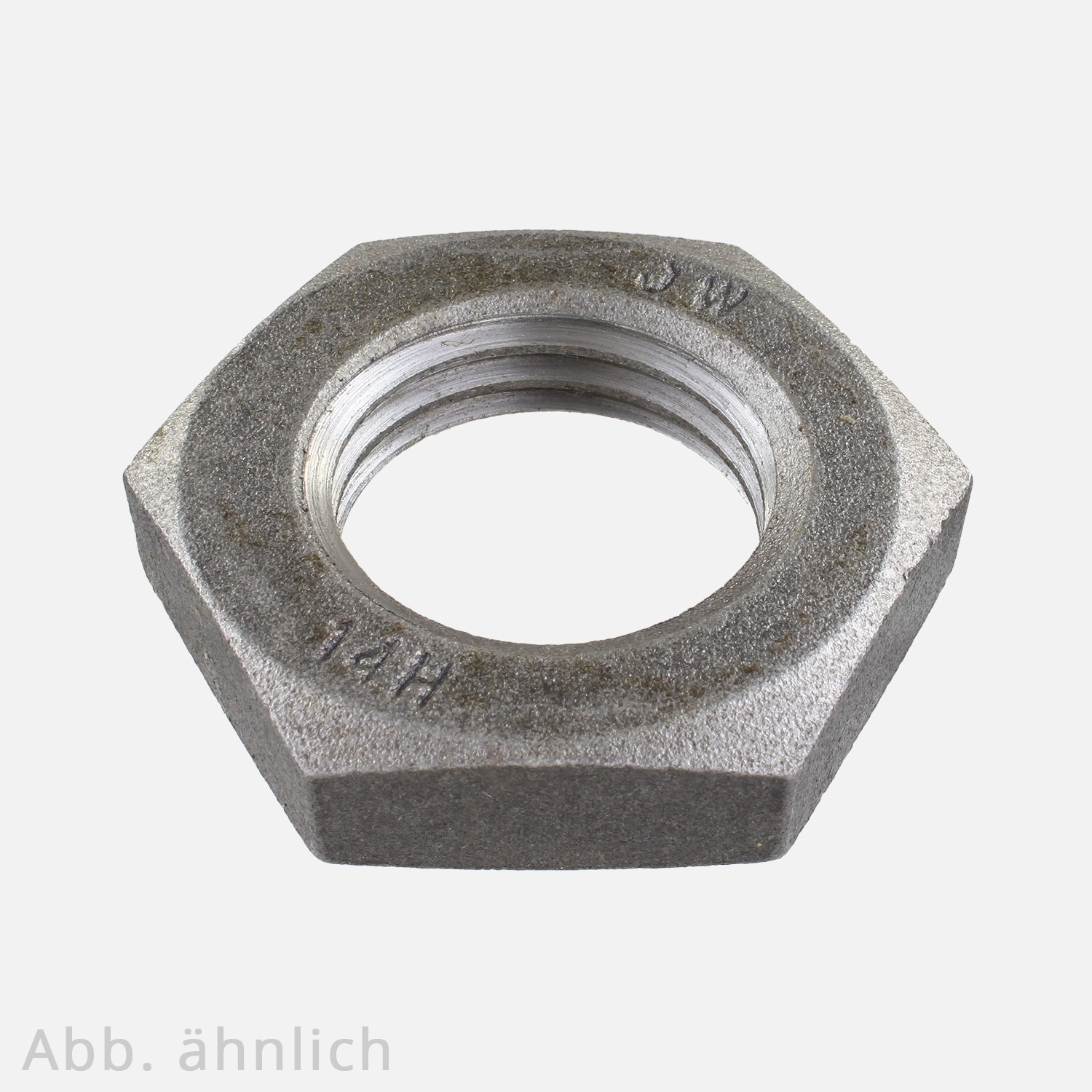 Sechskantmutter | DIN 936 | niedrige Form | SW | Stahl 14H