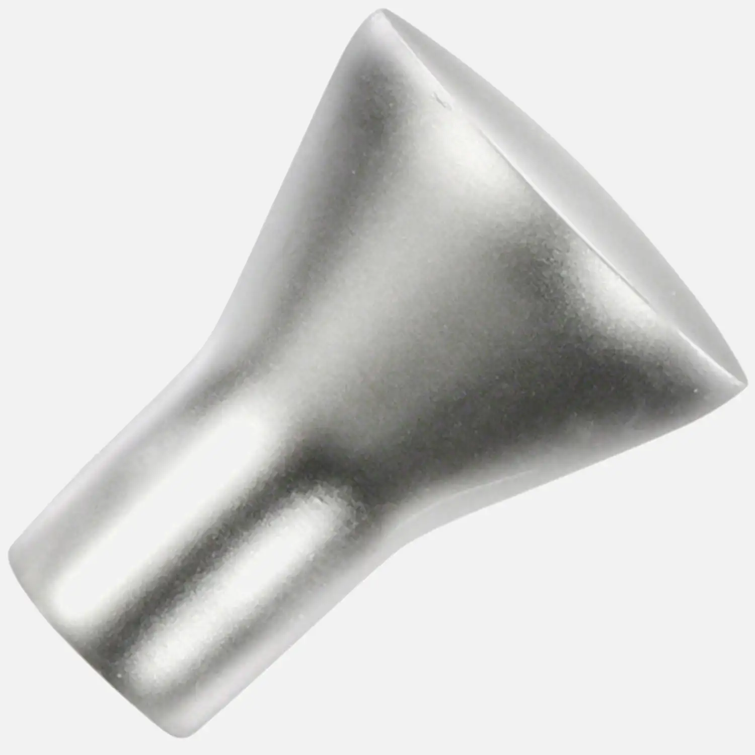 1 HSI Möbelknopf - Modern Zamak matt vernickelt 16mm