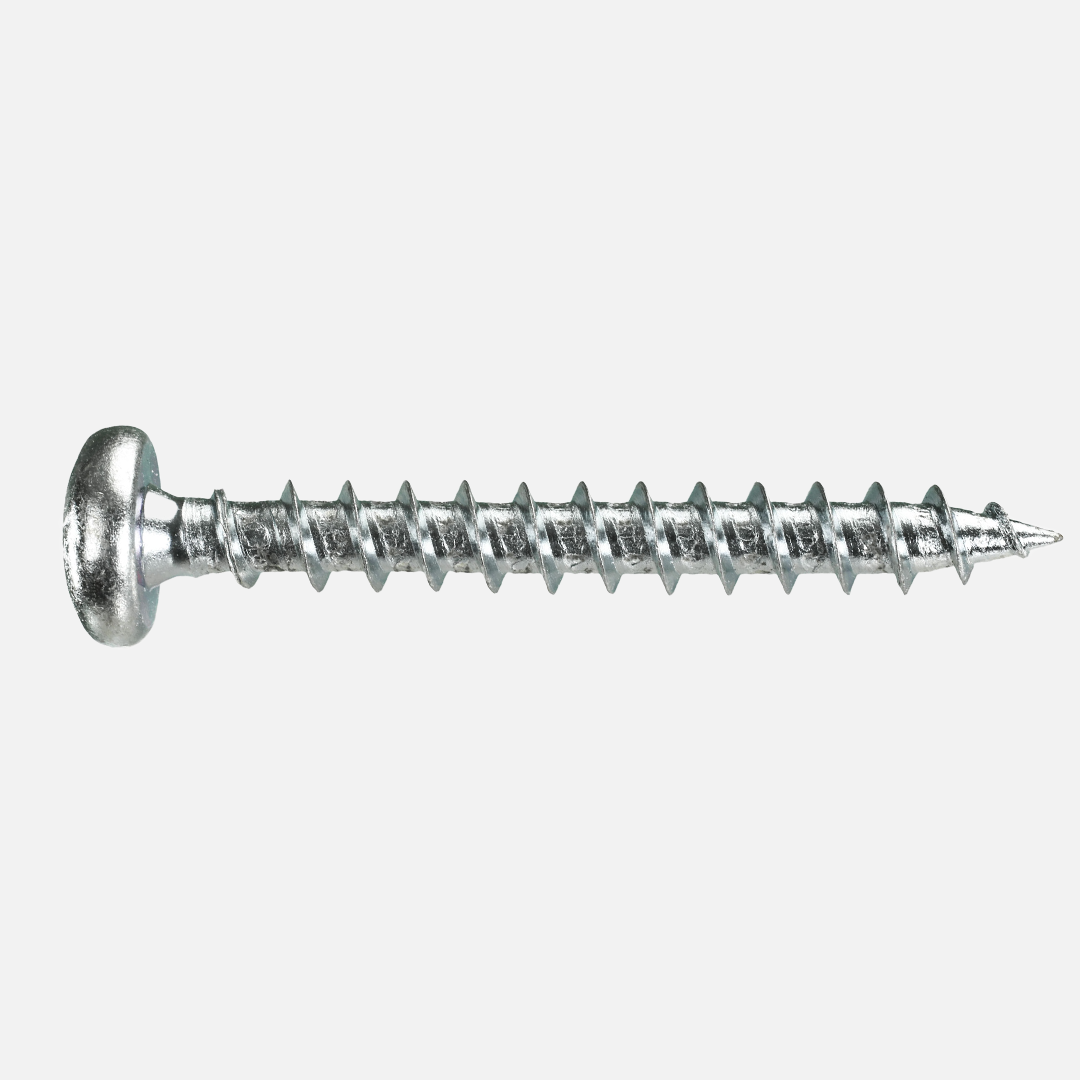 Spanplattenschraube | Vollgewinde | TX | Pan-Head | verzinkt