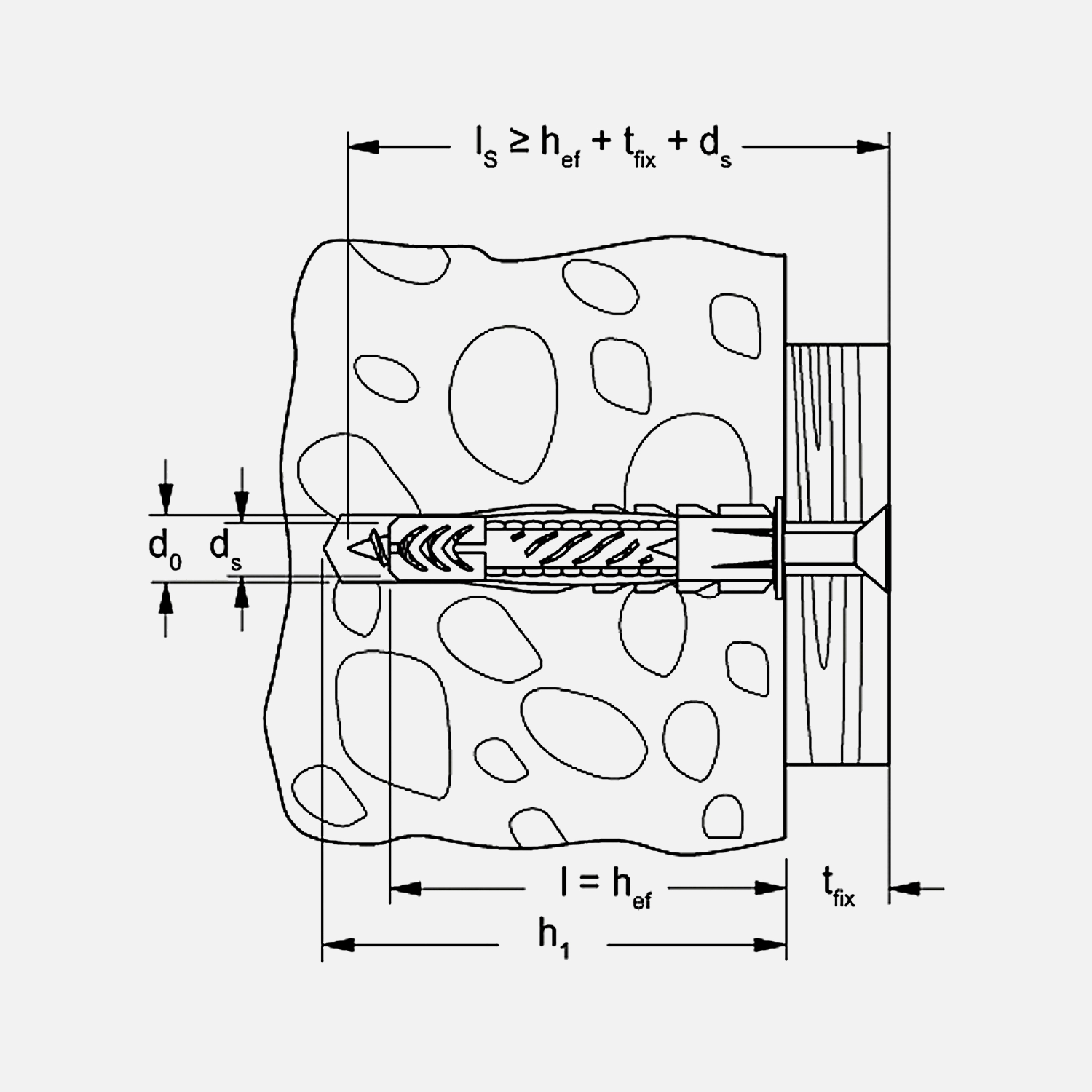 12 tlg. FISCHER Boilerbefestigung BO mit Universaldübel UX 14x75, Schrauben 10x120 mm und Bundmuttern