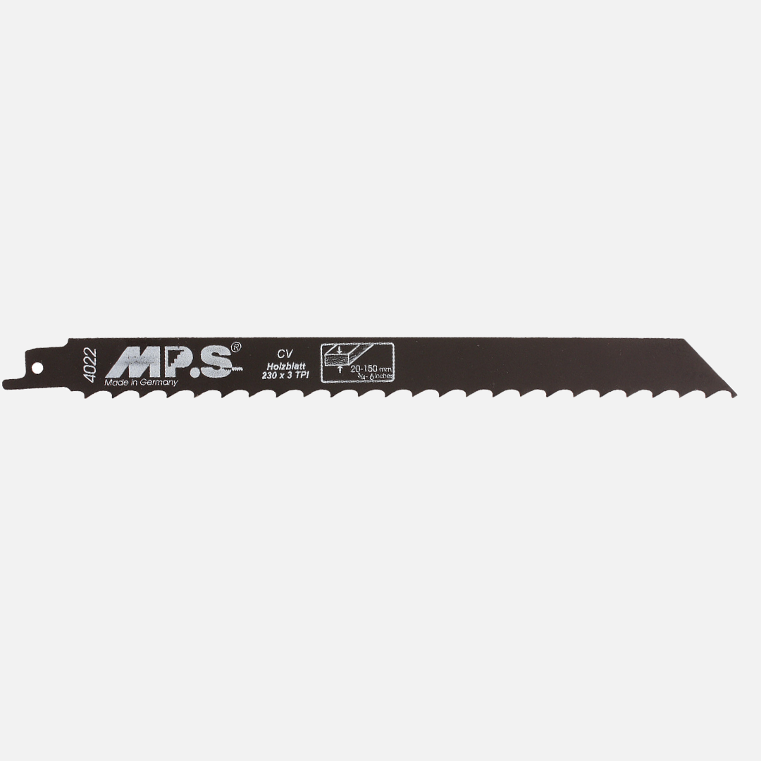 2 MPS Säbelsägeblätter für Holz schneller, grober Schnitt 8,5/230mm
