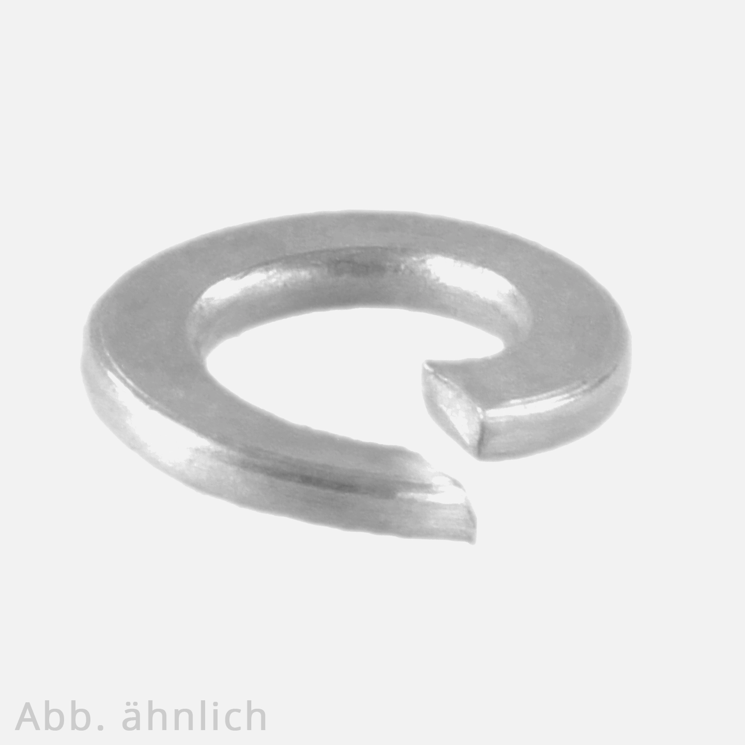 Federring | DIN 127 | Form B | galvanisch verzinkt | dickschichtpassiviert