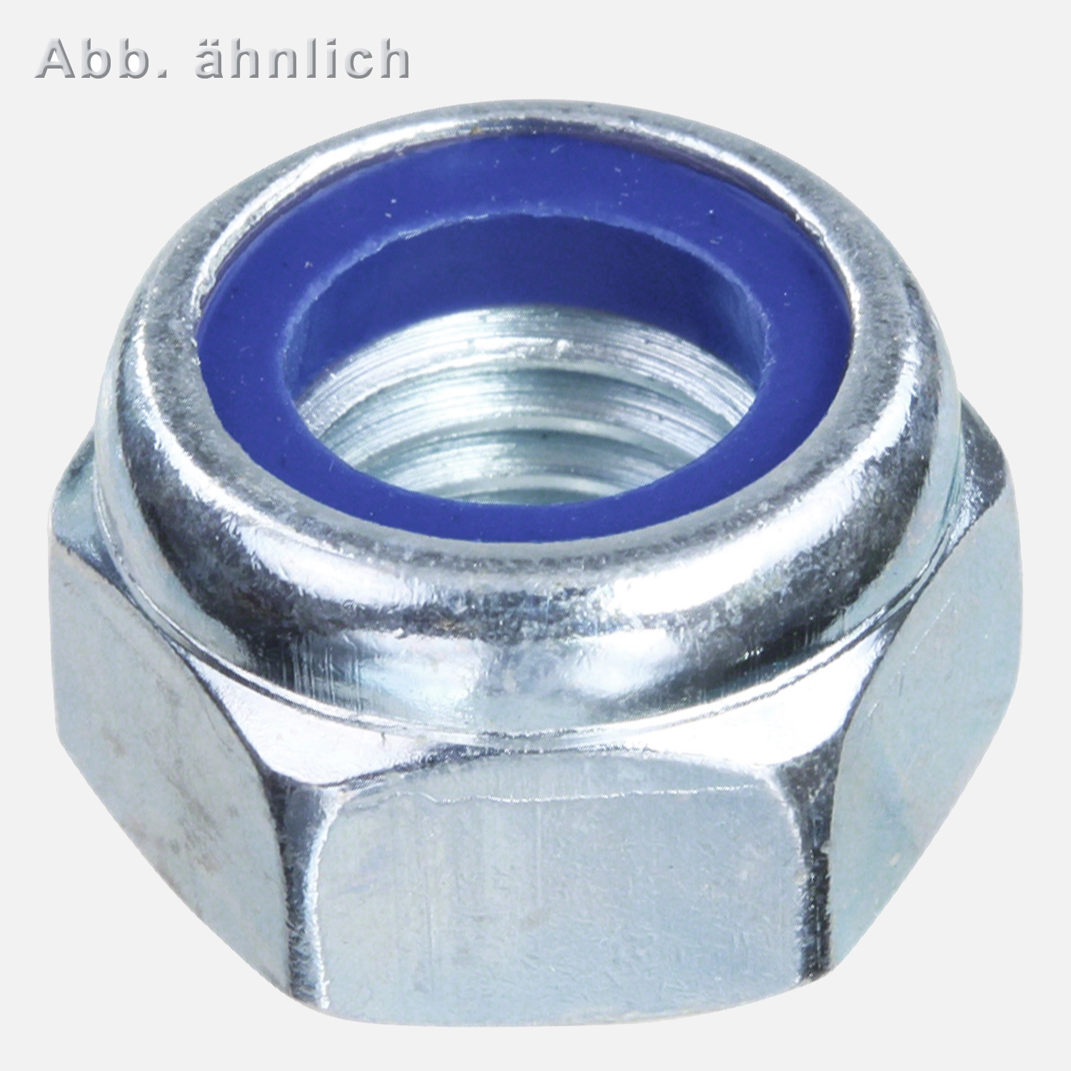 Sechskantmutter | DIN 985 | Klemmteil Kl. 6-8 | verzinkt